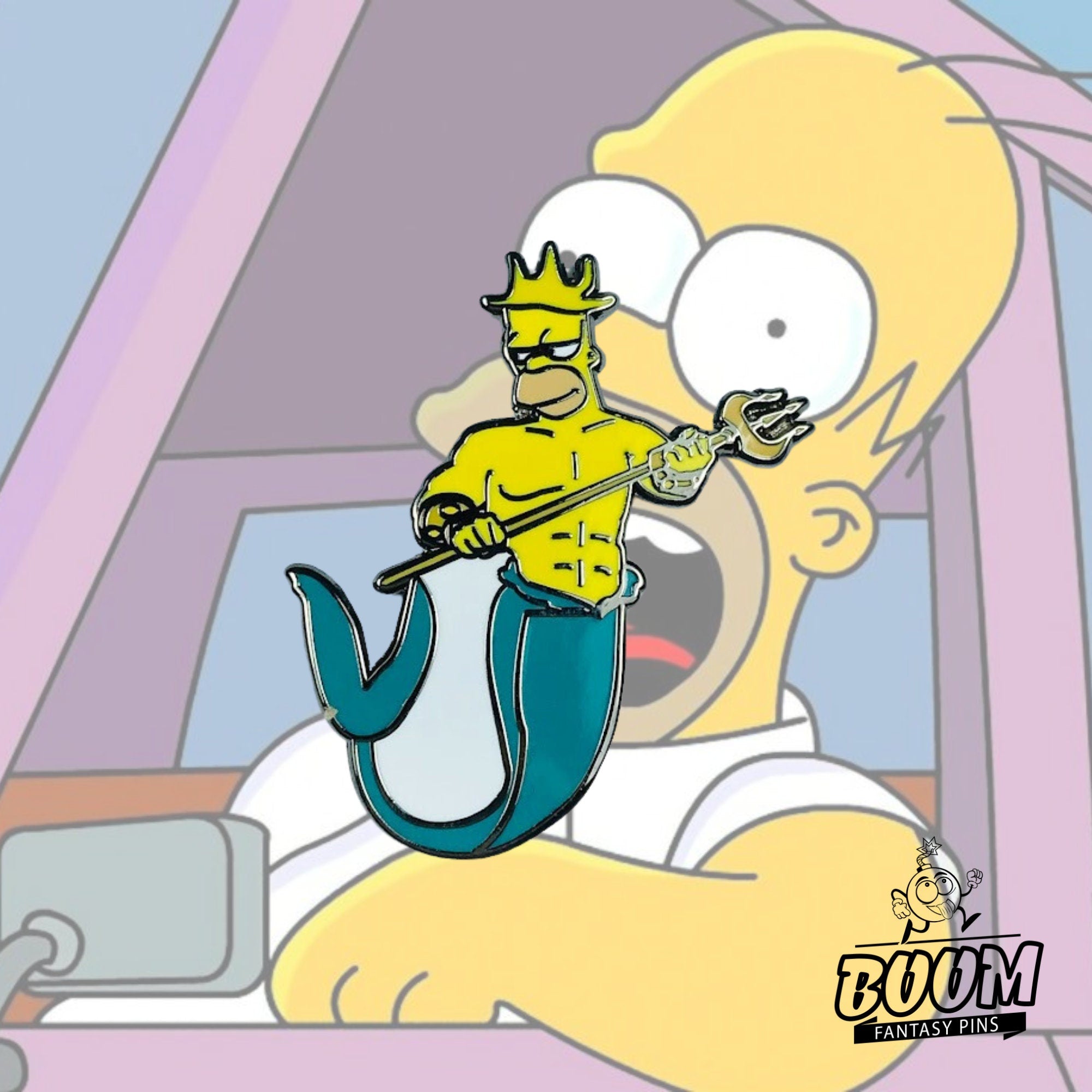 Pin's – Homer Simpson des Simpson – Disney Fantasy