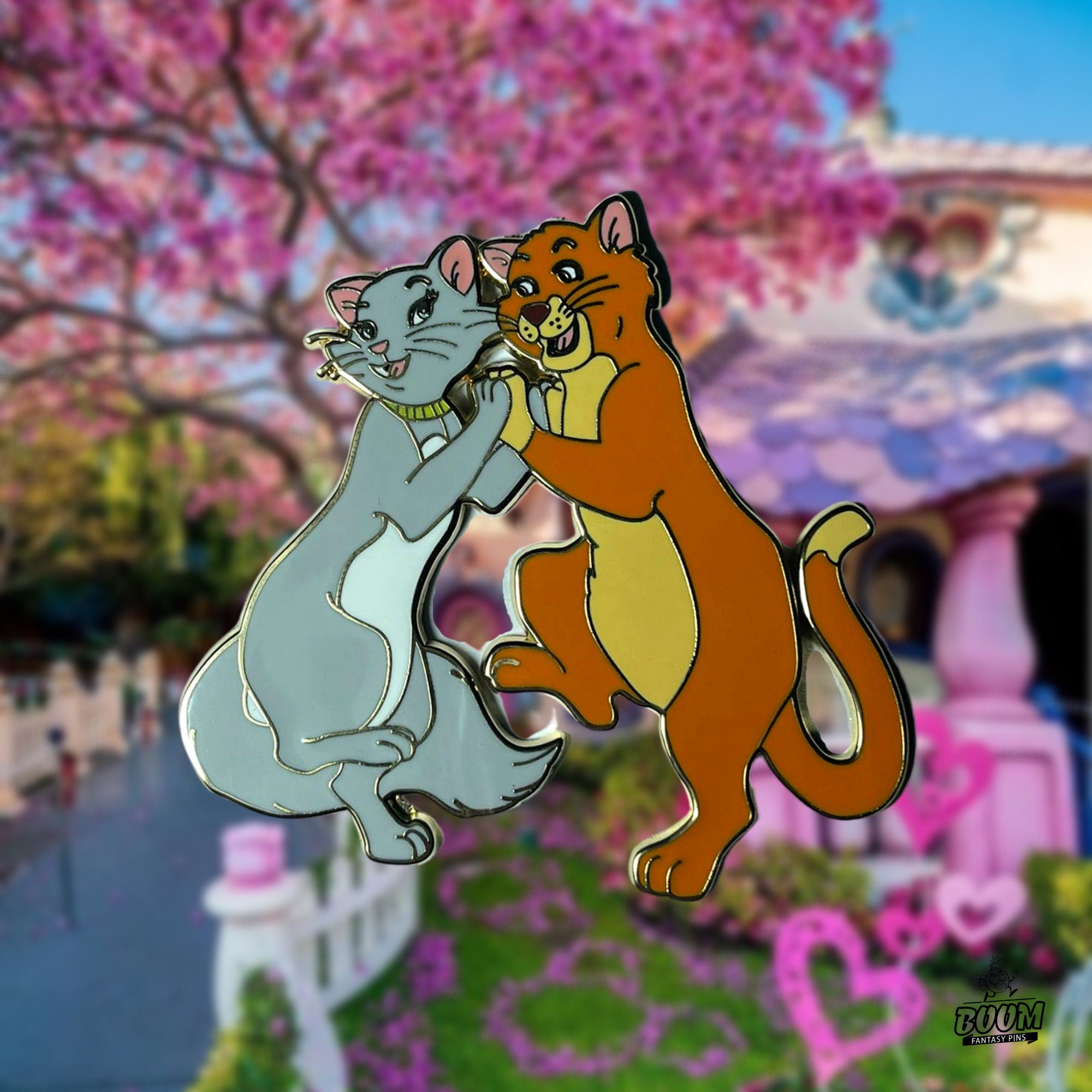 Pin – Duquesa y Thomas O'Malley de Los Aristogatos – Disney Fantasy