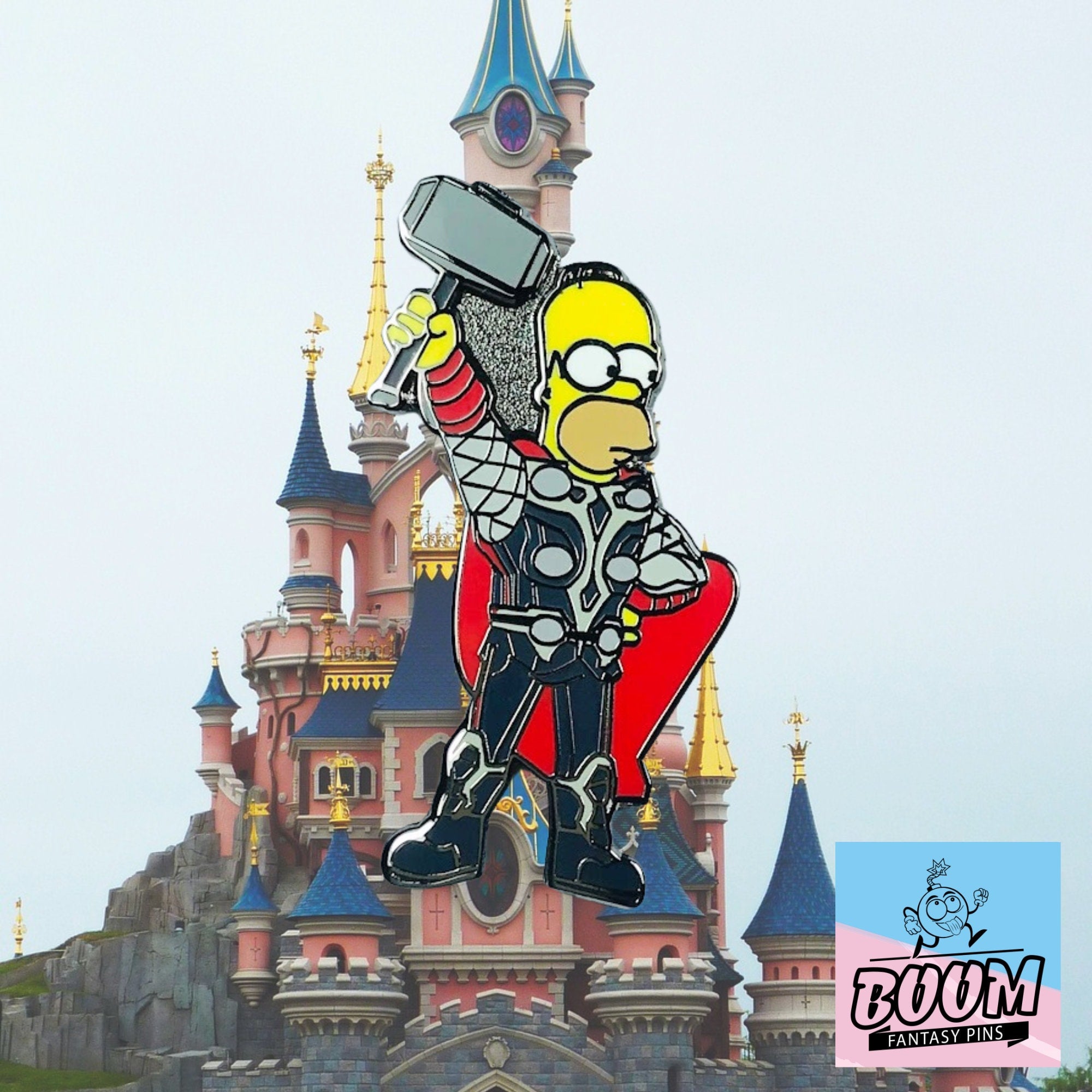 Pin's – Homer Simpson des Simpson – Disney Fantasy