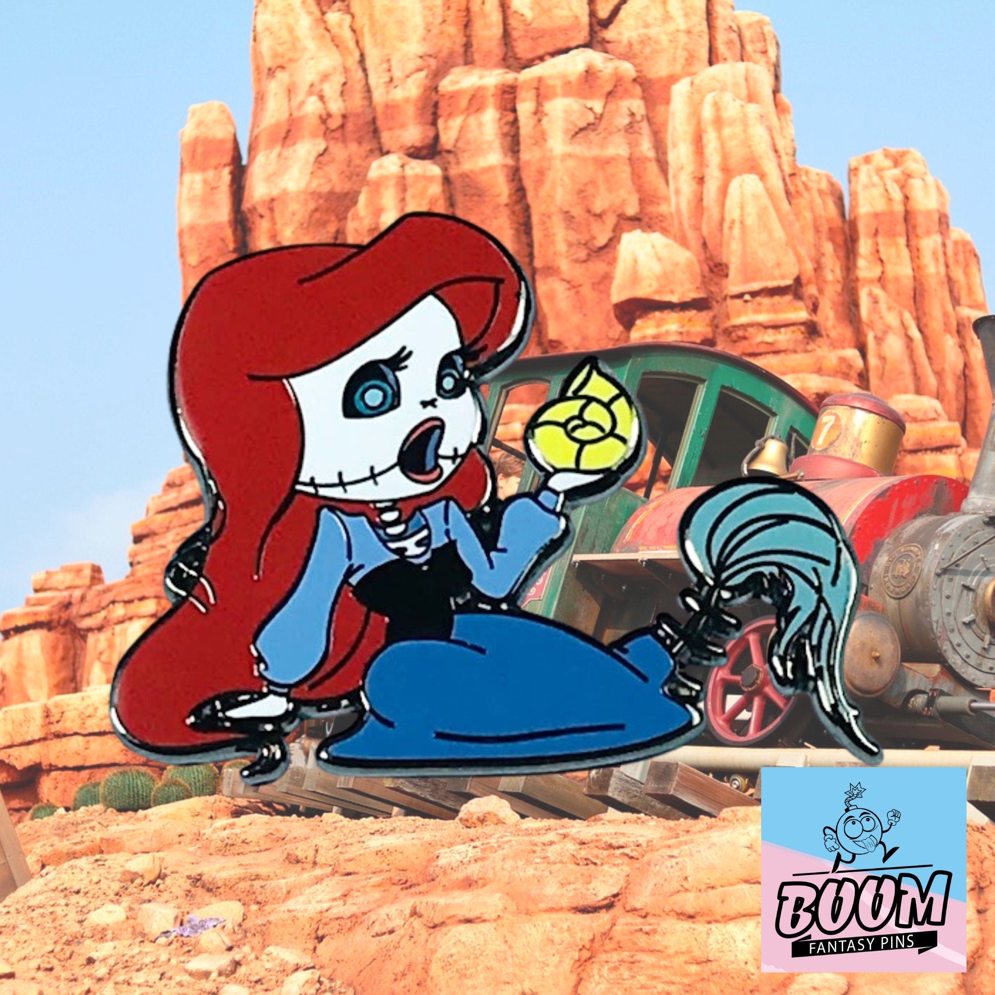 Pin – Ariel como zombi de La Sirenita – Disney Fantasy