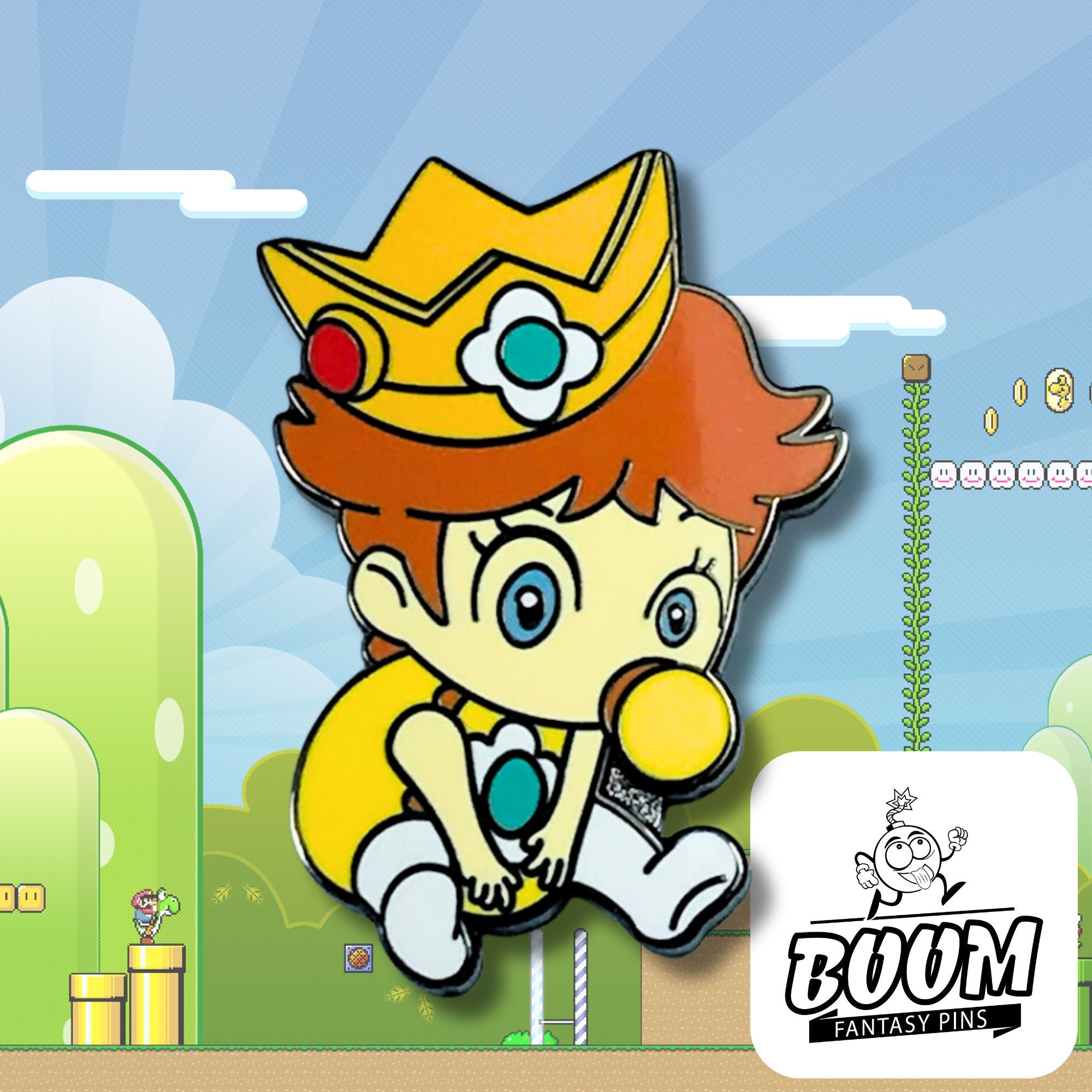 Pin's – Princesse Daisy de Super Mario Bros – Disney Fantasy