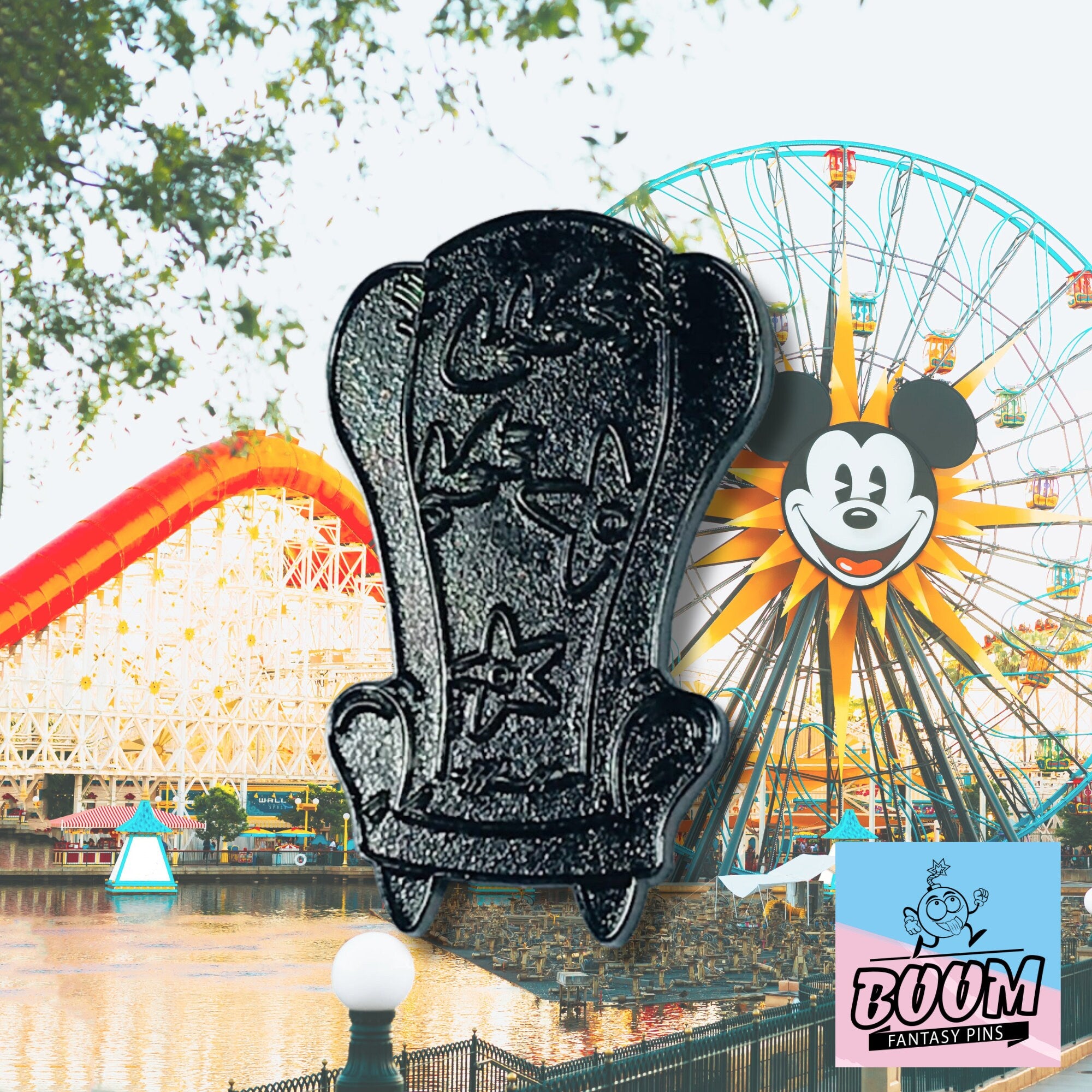 Pin – Sillón amarillo de Disney Sillón – Disney Fantasy