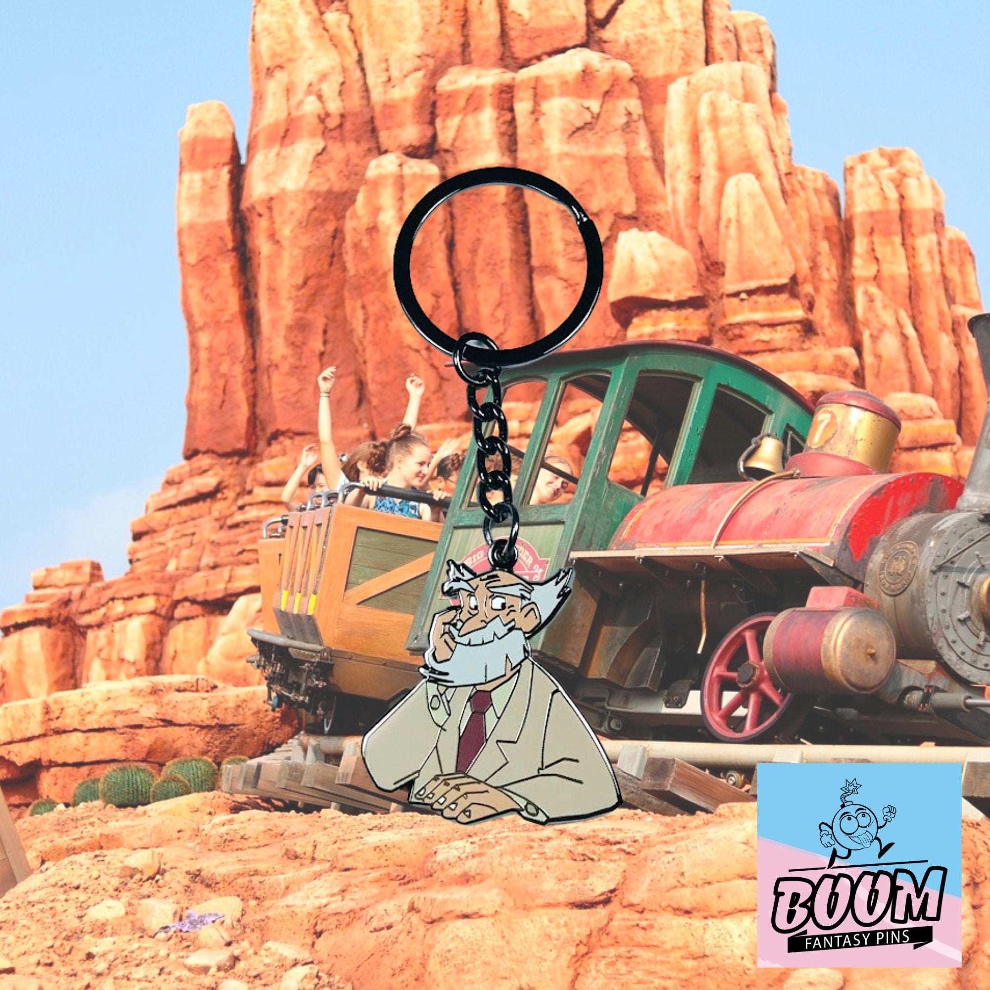 Llavero de Preston B. Whitmore de Atlantis: El Imperio Perdido – Disney Fantasy