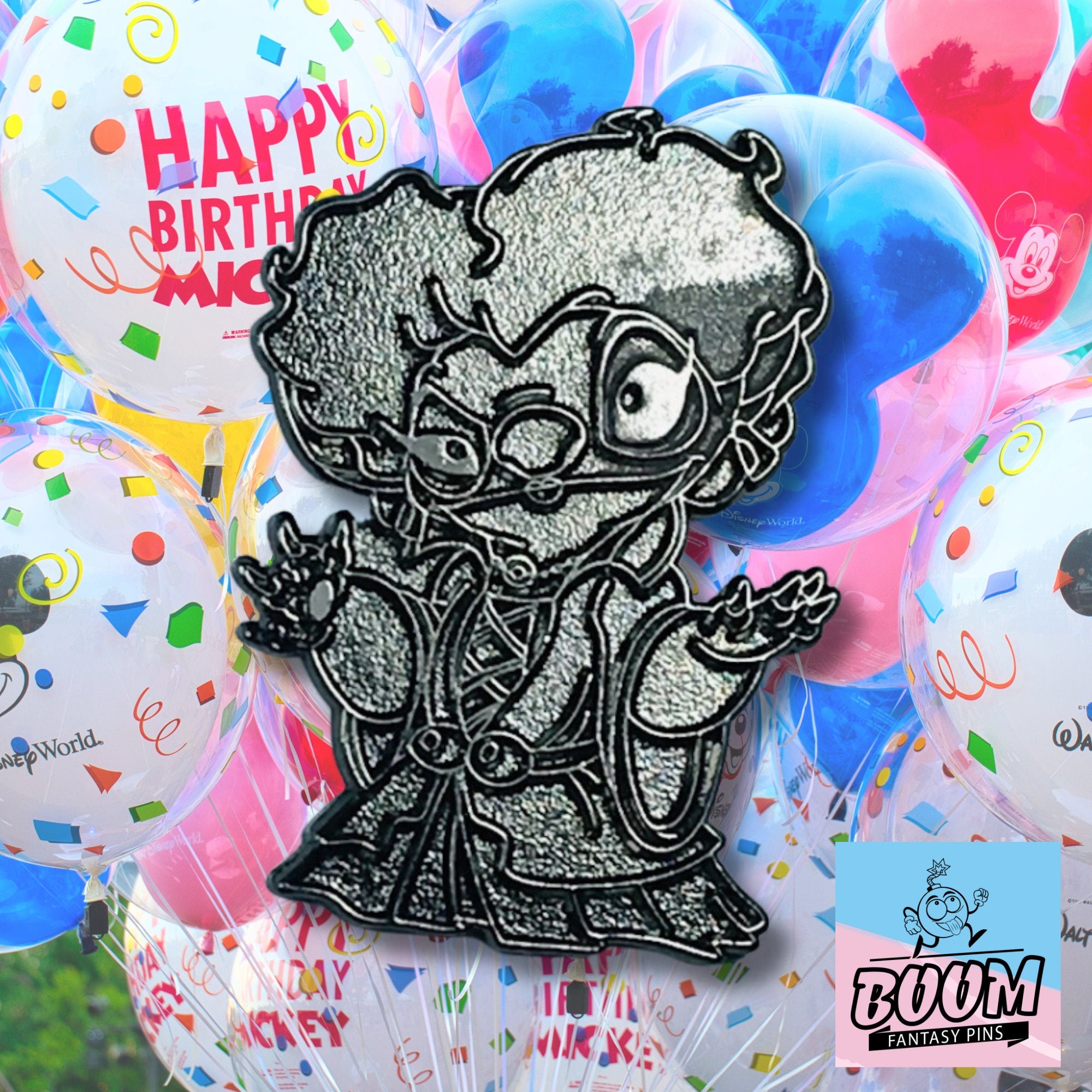 Pin's – Stitch en Winifred Sanderson de Lilo &amp; Stitch – Disney Fantasy