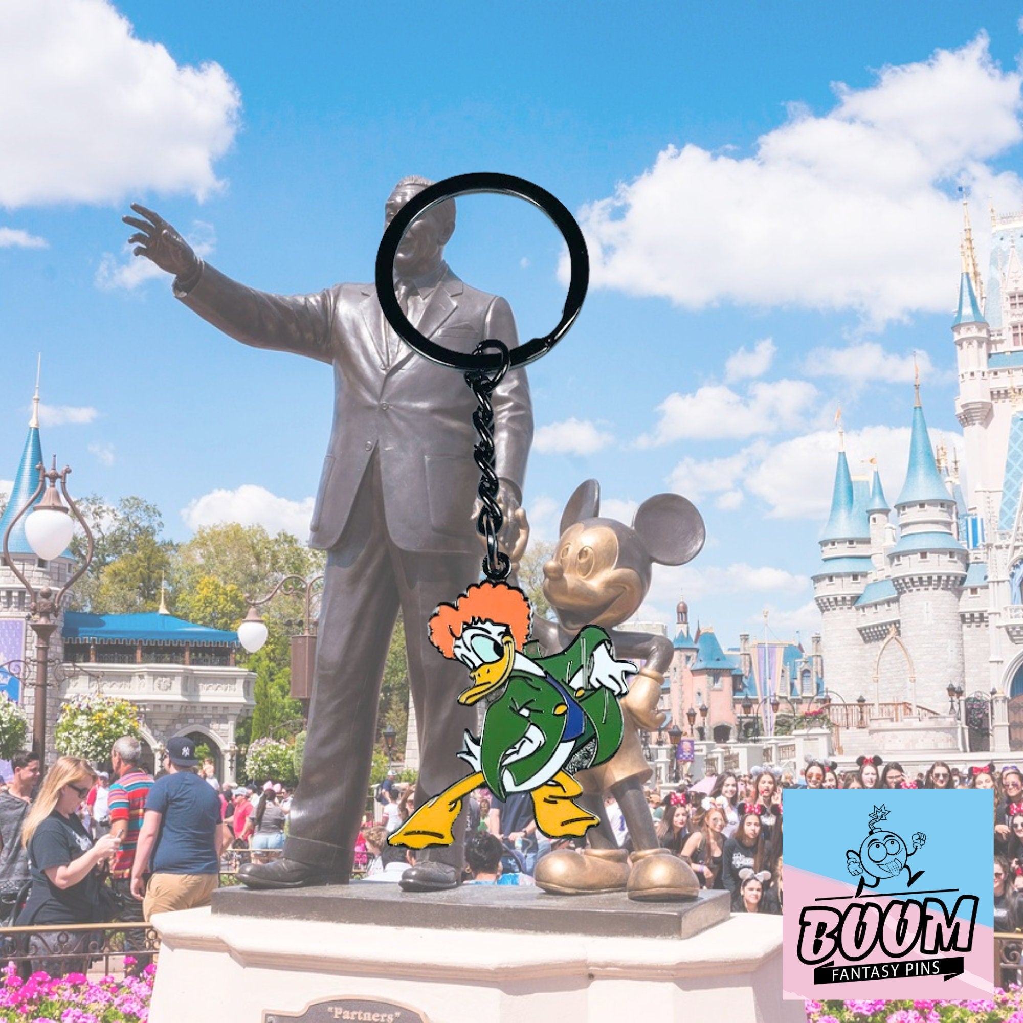 Porte-clés – Géo Trouvetou de La Bande à Picsou – Disney Fantasy