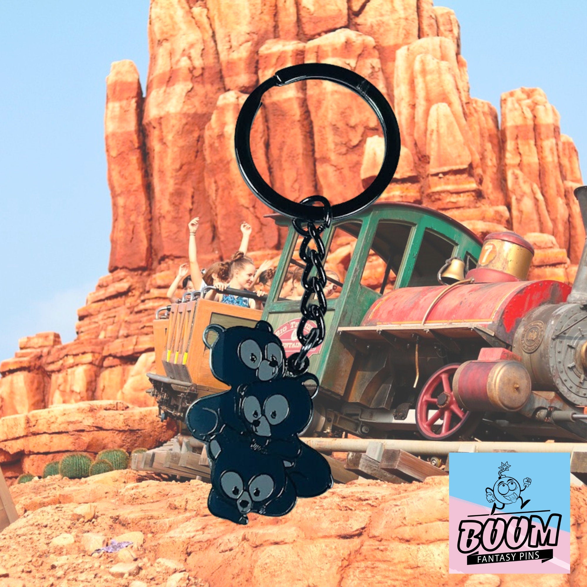 Llavero – Los 3 ositos de Valiente – Disney Fantasy