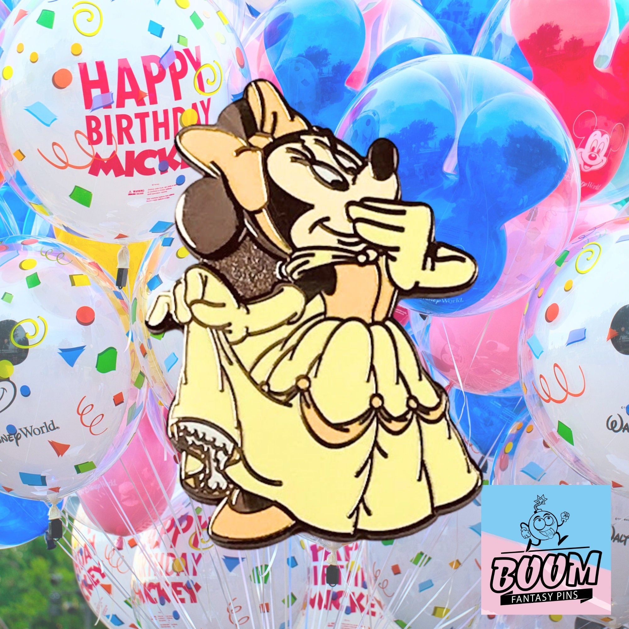 Pin – Minnie Mouse como Bella de La Bella y la Bestia – Disney Fantasy