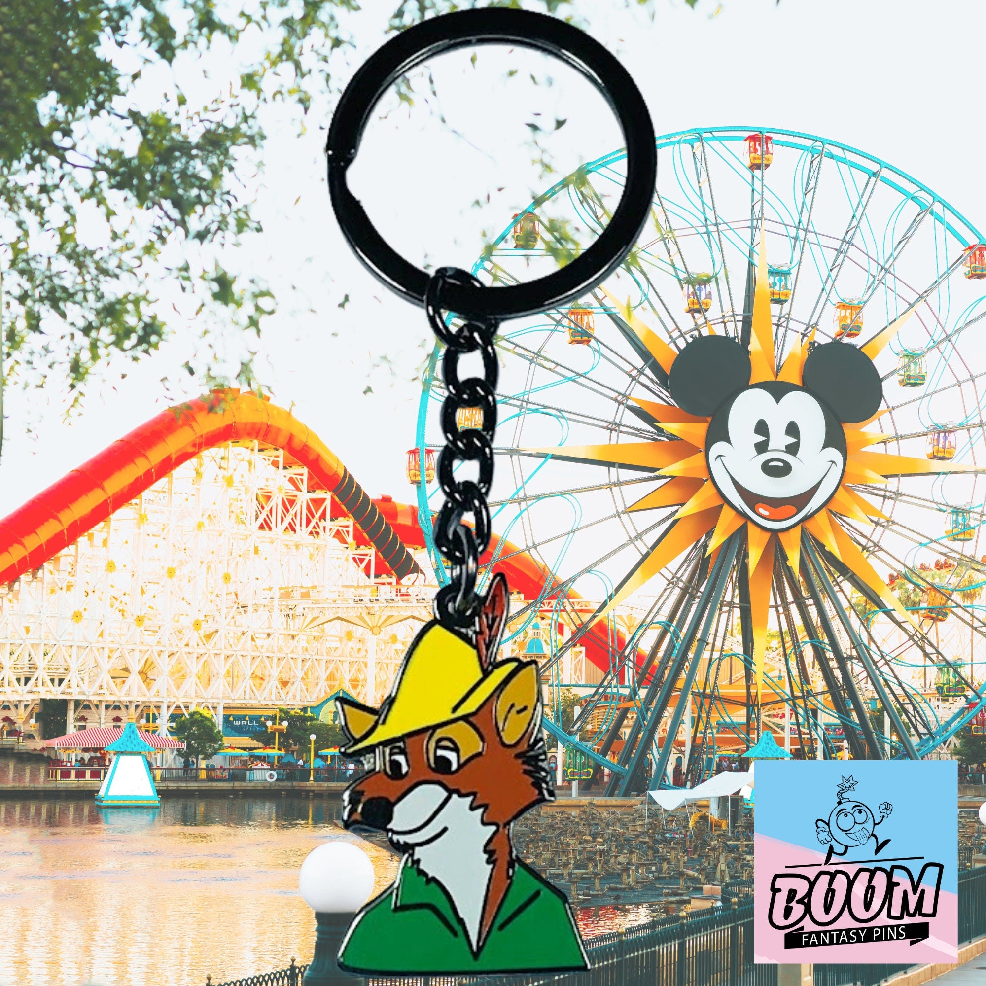 Llavero – Monsieur Hood de Robin Hood – Disney Fantasy