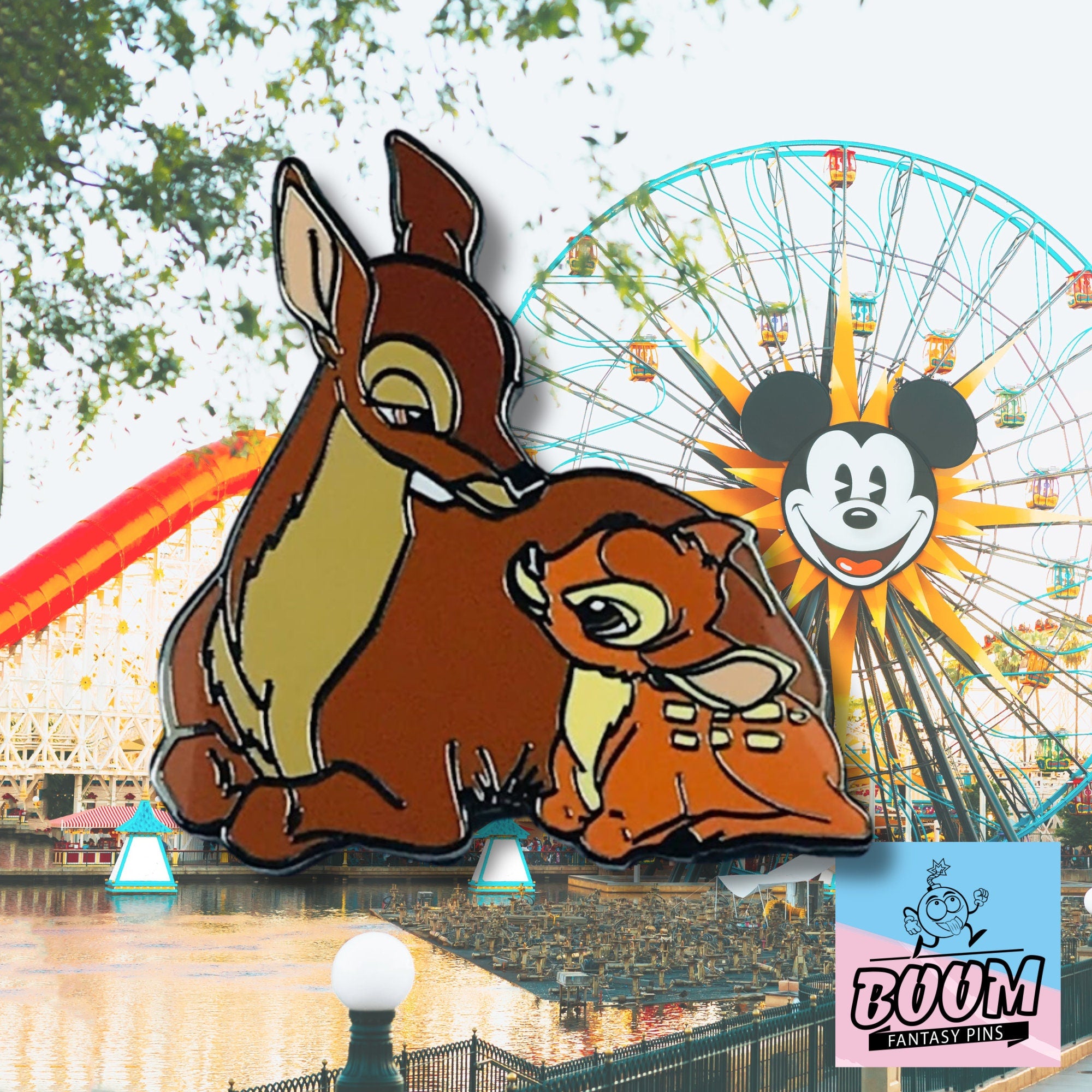 Pin – Bambi and Bambi's Mother from Bambi – Disney Fantasy