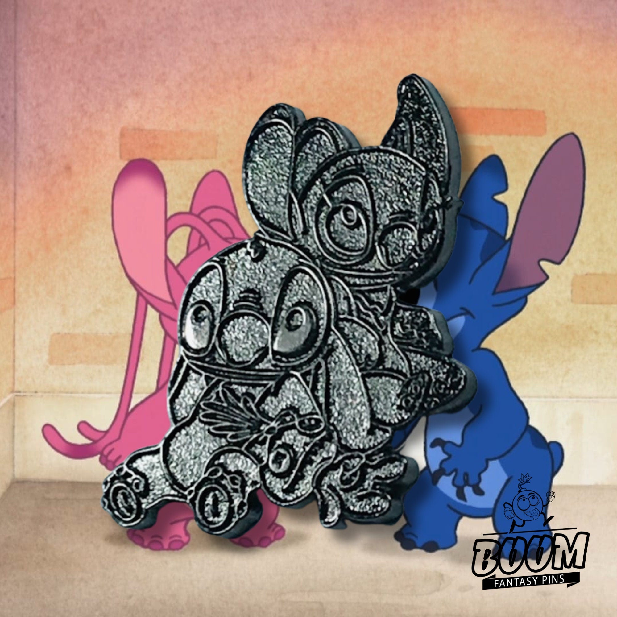Pin's – Stitch et Angel de Lilo &amp; Stitch – Disney Fantasy