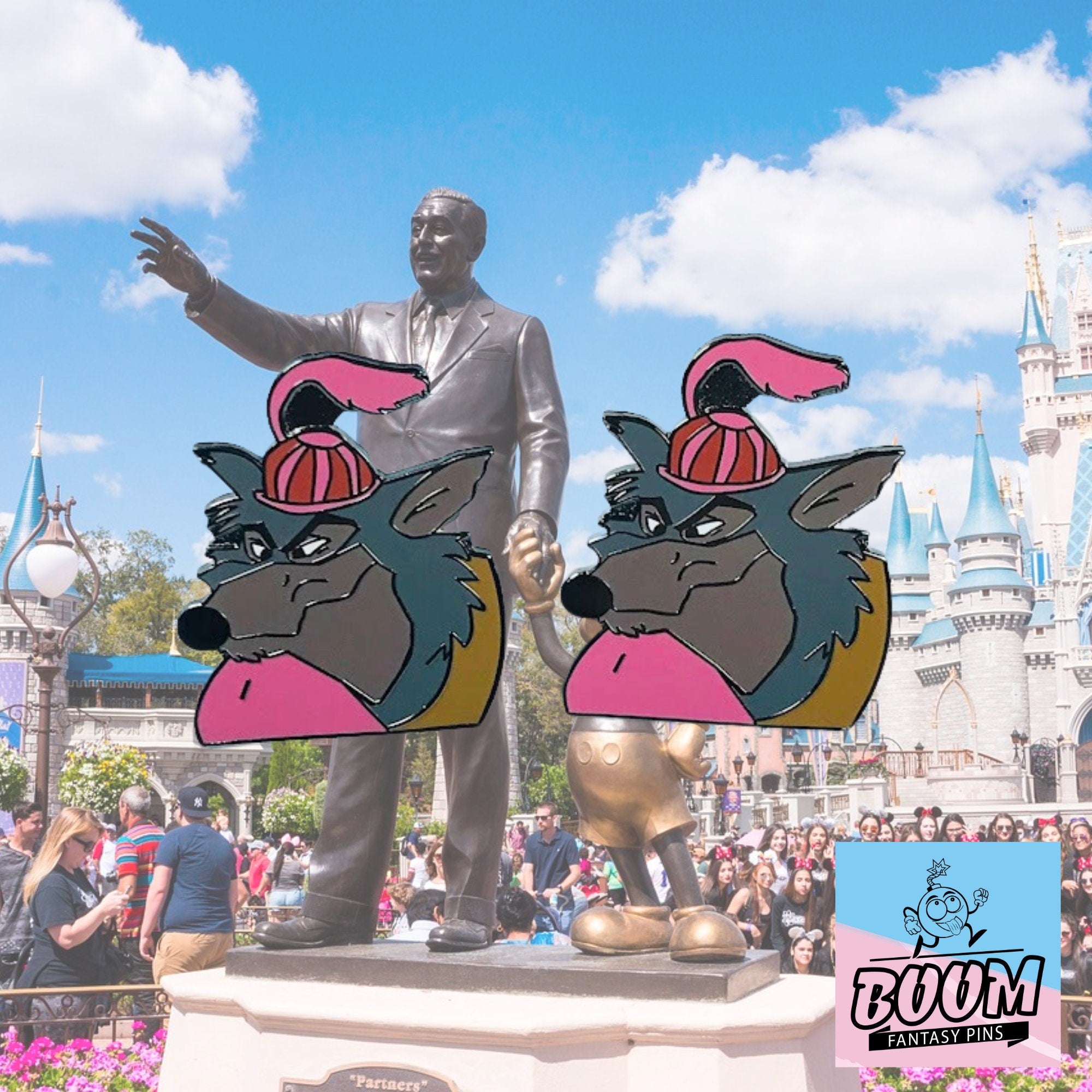 Cufflinks – Sheriff of Nottingham from Robin Hood – Disney Fantasy