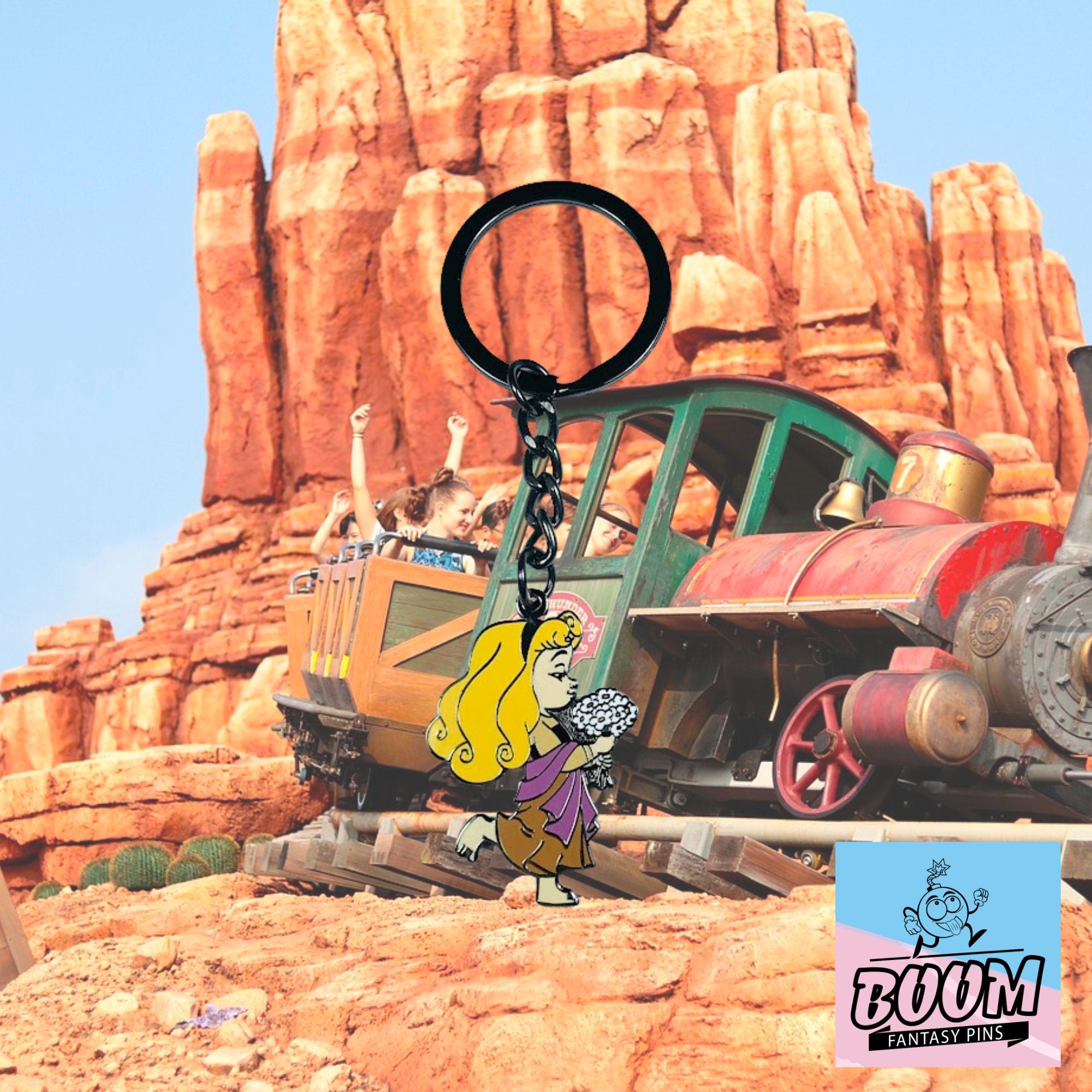 Porte-clés – Aurore enfant de La Belle au bois dormant – Disney Fantasy