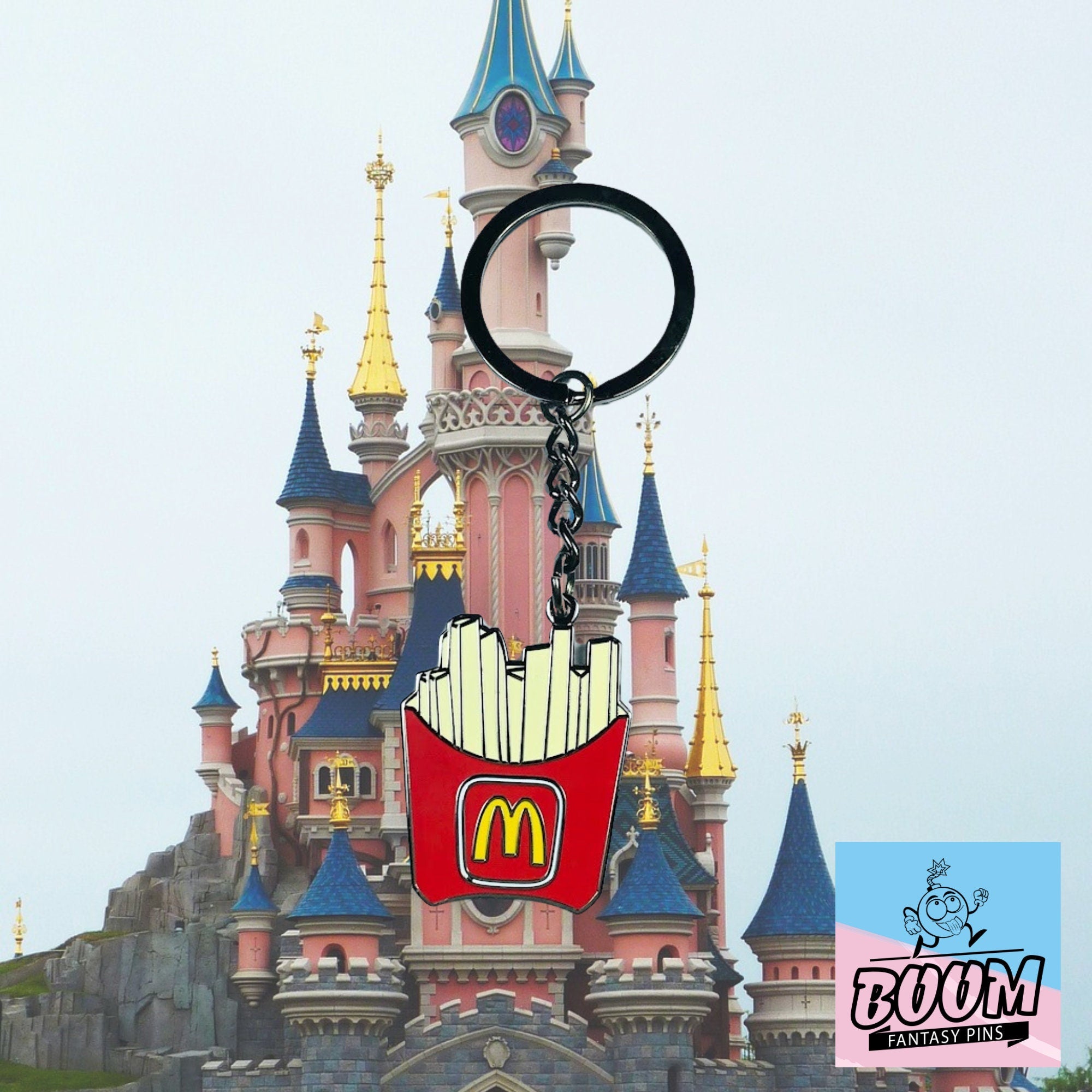 Llavero – Papas Fritas de Snack Clásico – Disney Fantasy