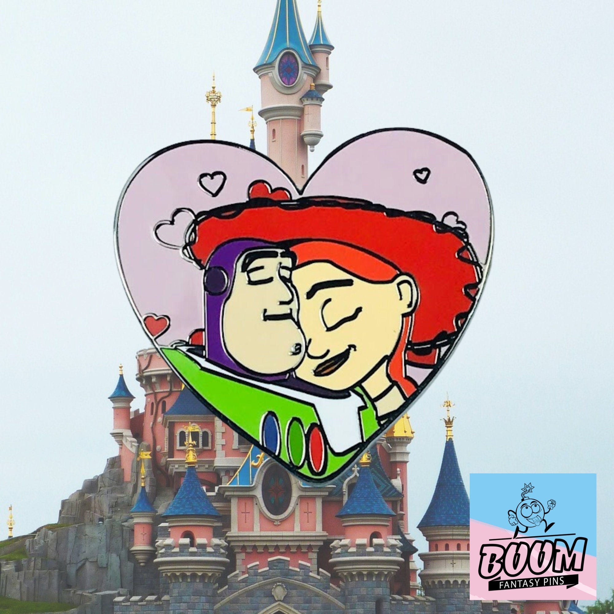 Pin's – Buzz l'Éclair et Jessie de Toy Story – Disney Fantasy