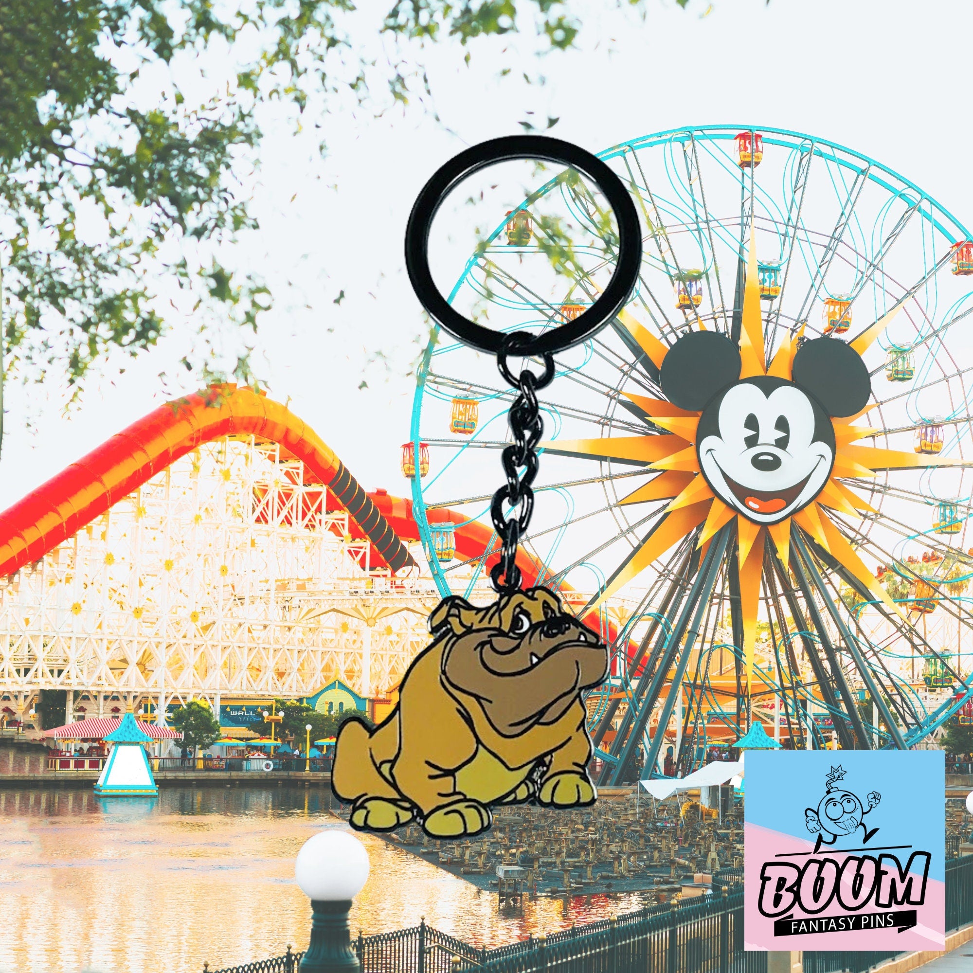 Llavero – Butch el Bulldog de Tom y Jerry – Disney Fantasy