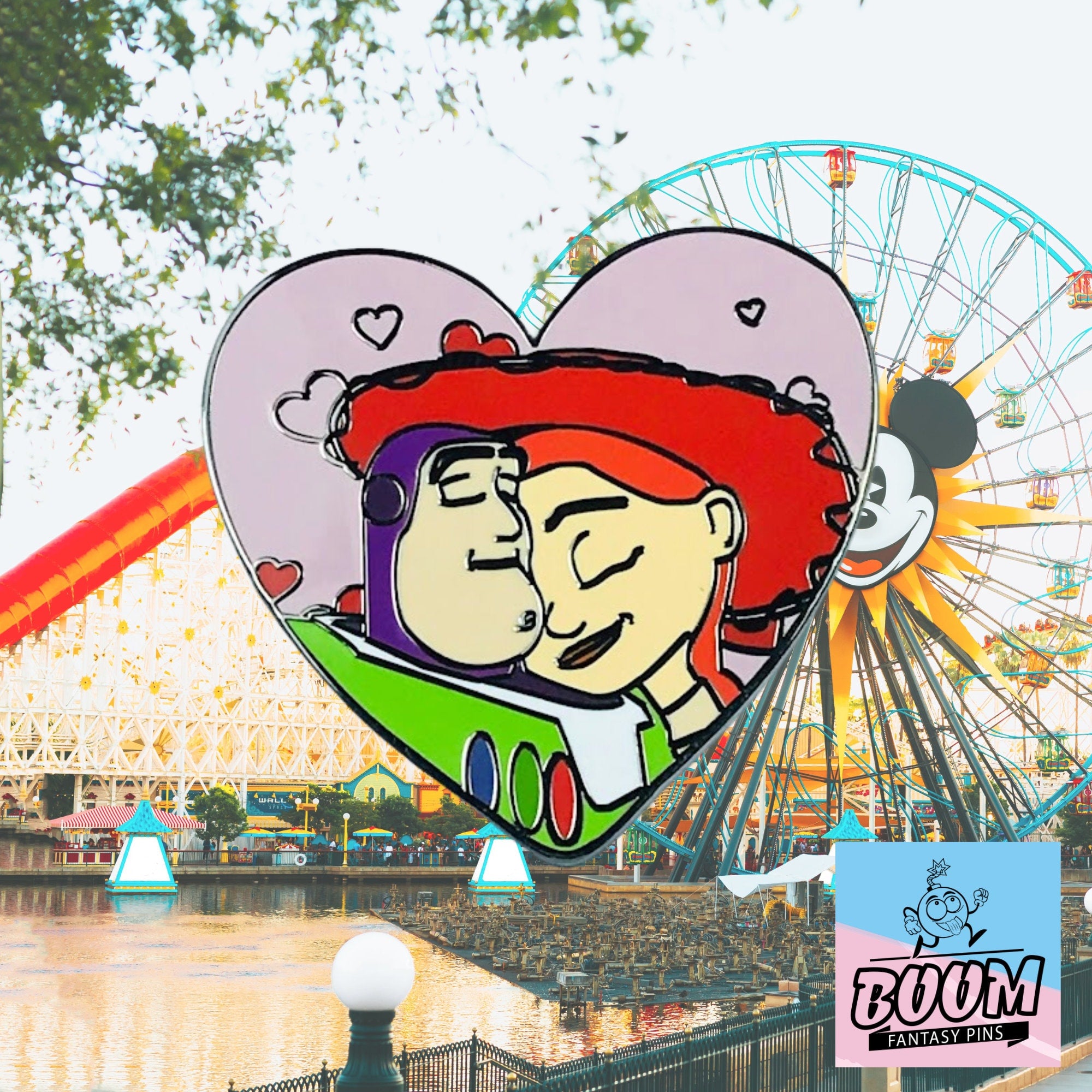 Pin's – Buzz l'Éclair et Jessie de Toy Story – Disney Fantasy