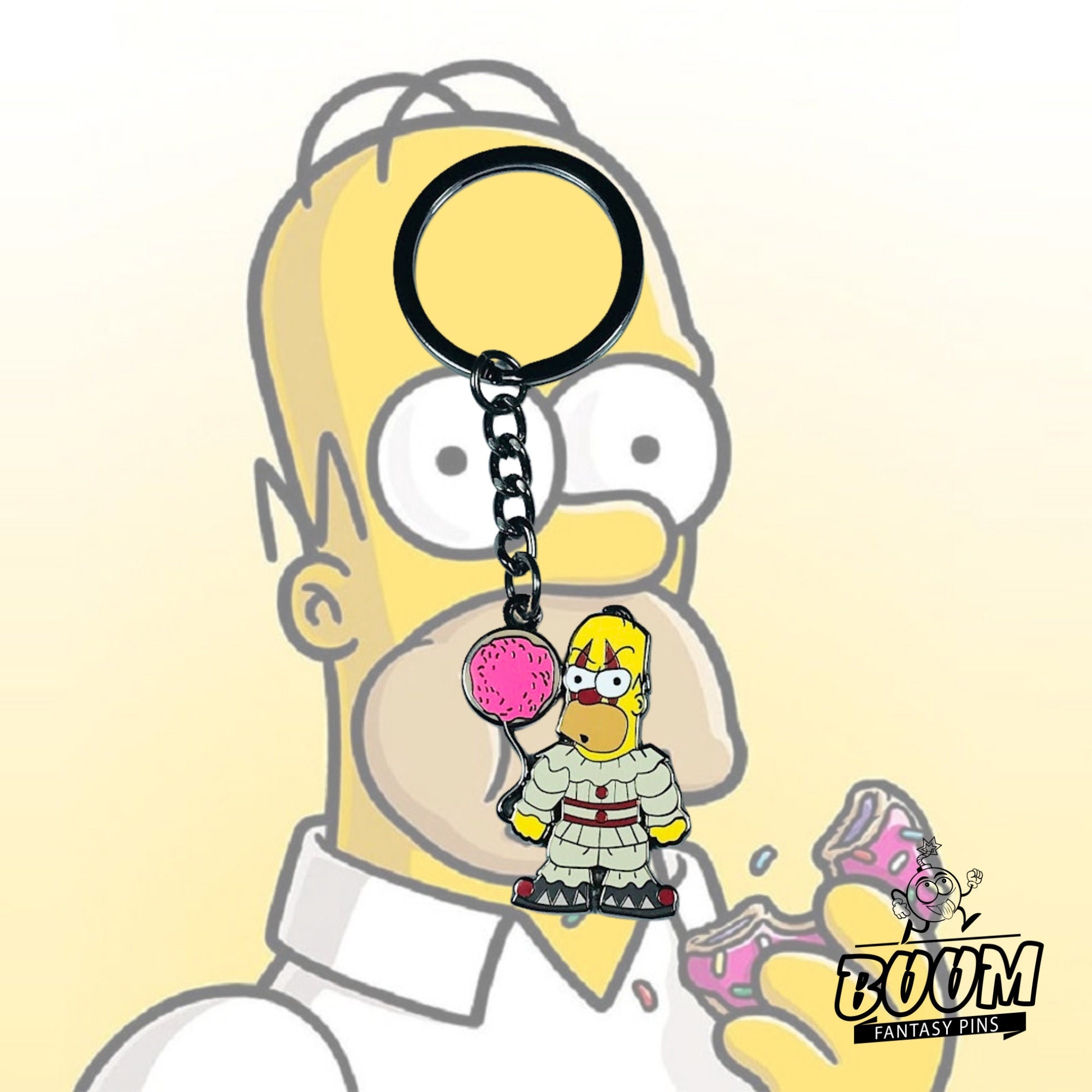 Porte-clés – Homer Simpson des Simpson – Disney Fantasy