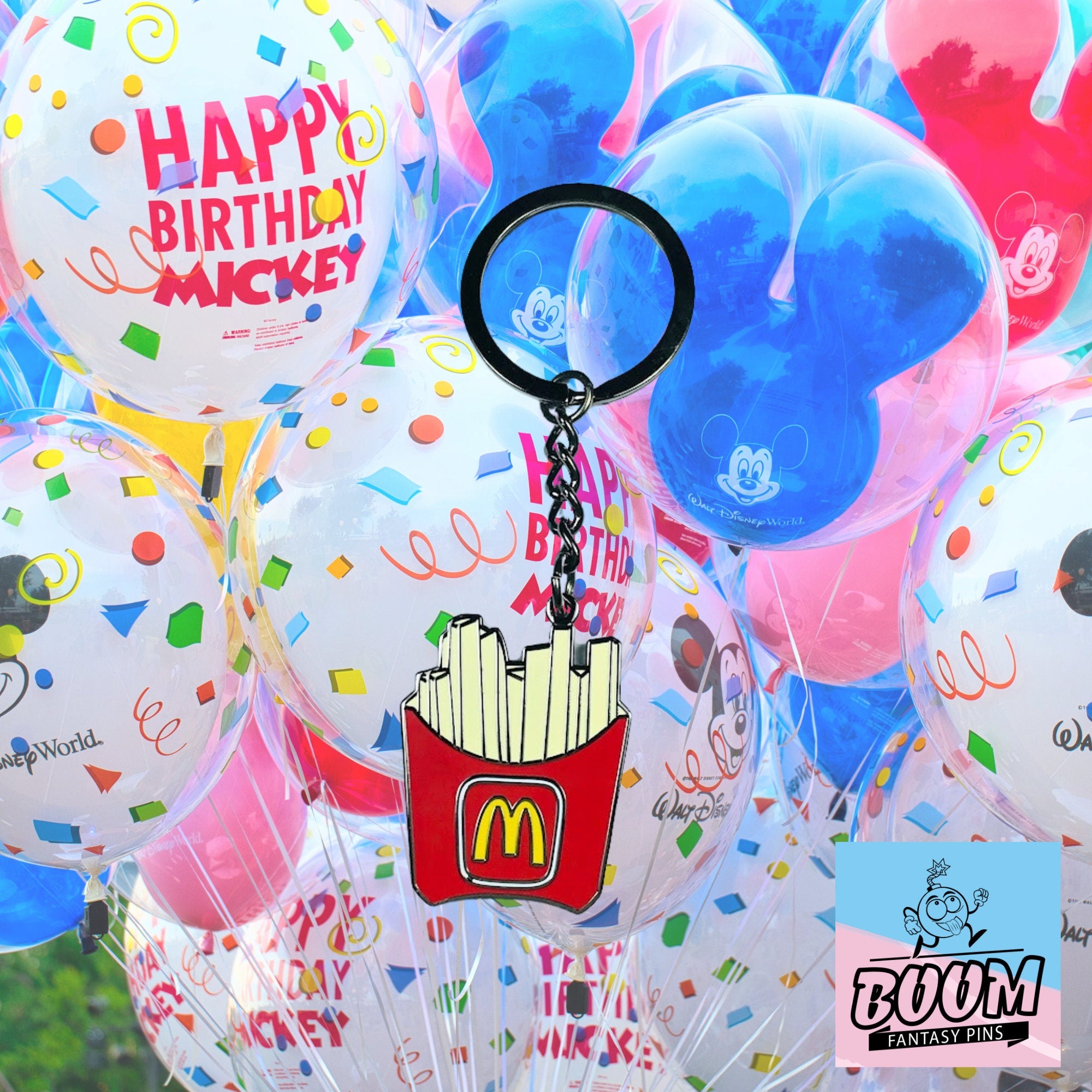 Llavero – Papas Fritas de Snack Clásico – Disney Fantasy