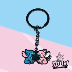 Llavero – Stitch y Ángel de Lilo &amp; Stitch – Disney Fantasy