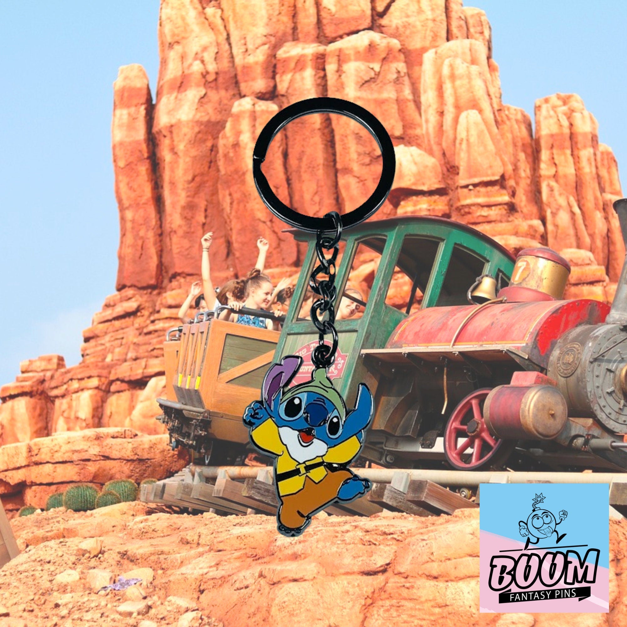 Llavero – Stitch Tímido de Lilo &amp; Stitch – Disney Fantasy