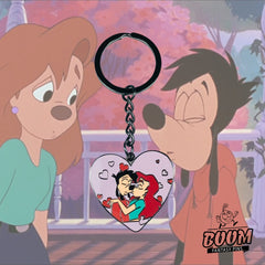 Porte-clés – Dingo et Roxanne du film Dingo et Max – Disney Fantasy