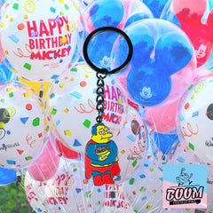 Porte-clés – Chef Clancy Wiggum des Simpson – Disney Fantasy