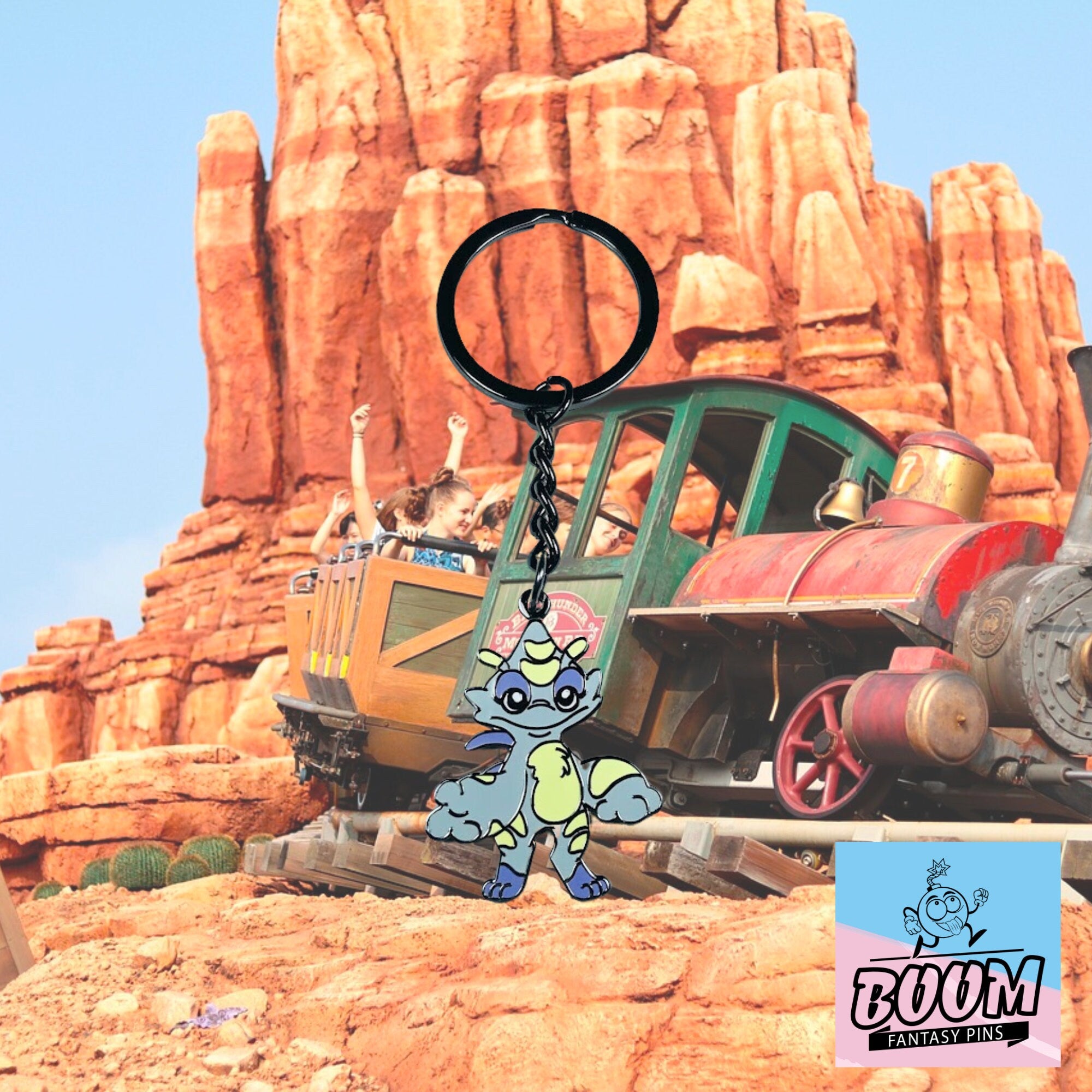 Llavero – Experimento Dimensionador 299 de Lilo y Stitch – Disney Fantasy