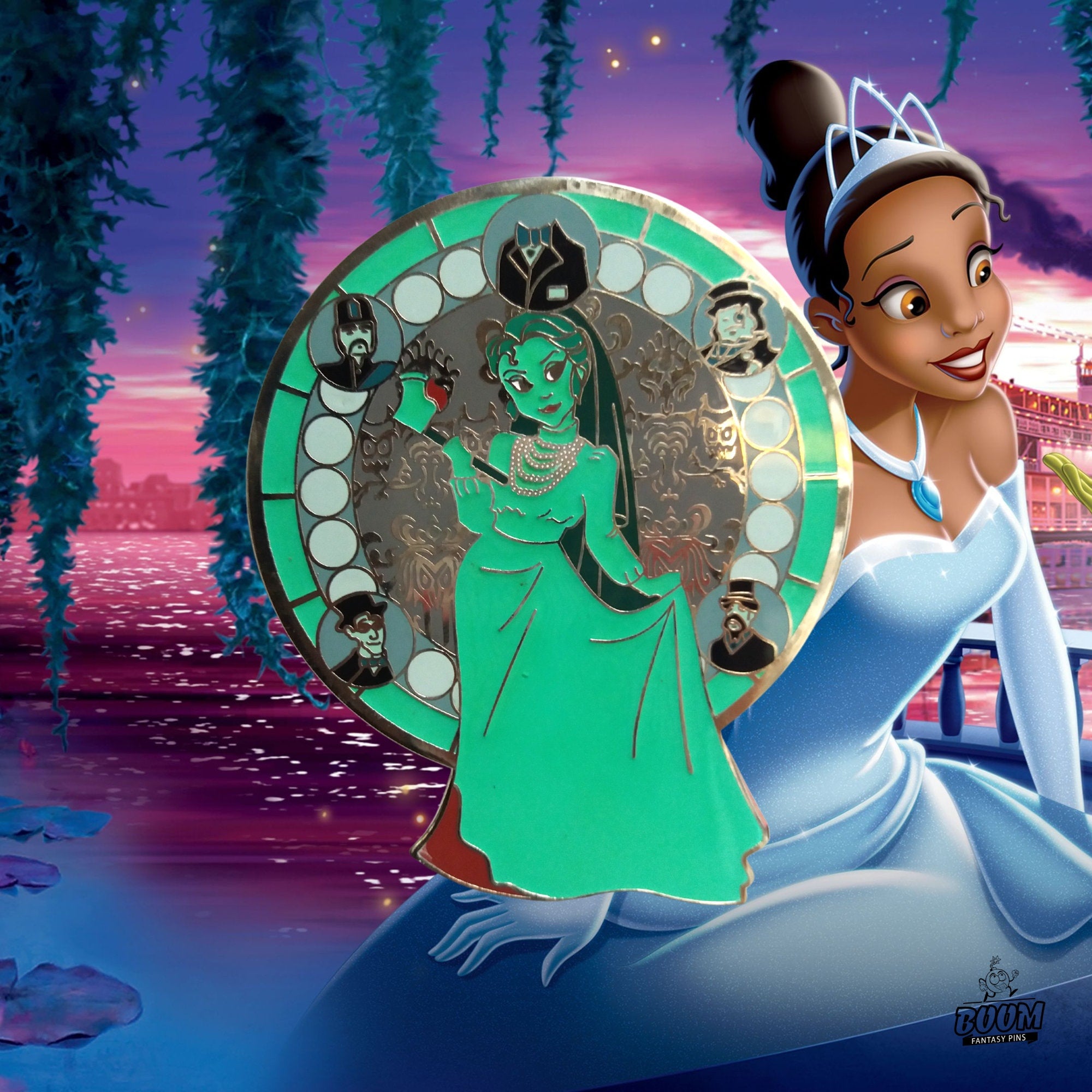 Pin's – Princesse Tiana du film La Princesse et la Grenouille – Disney Fantasy
