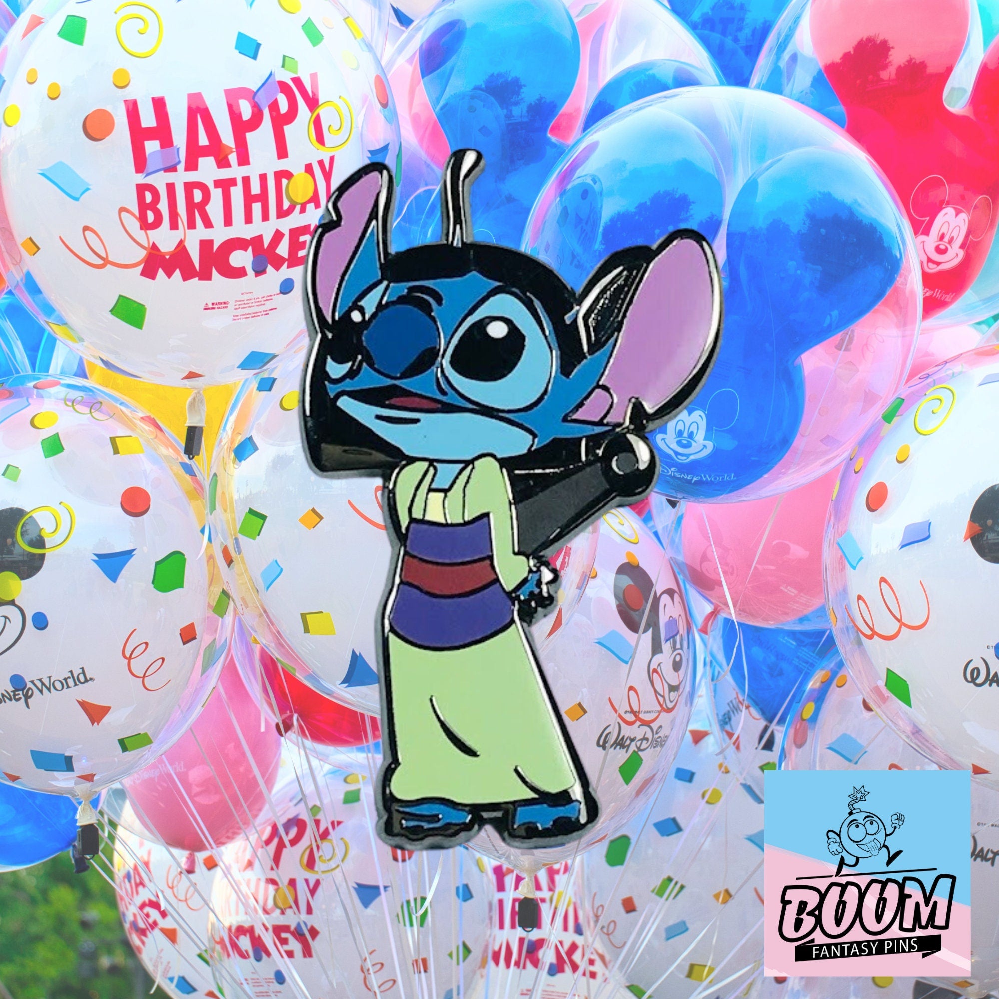 Pin's – Stitch en Mulan de Lilo &amp; Stitch – Disney Fantasy