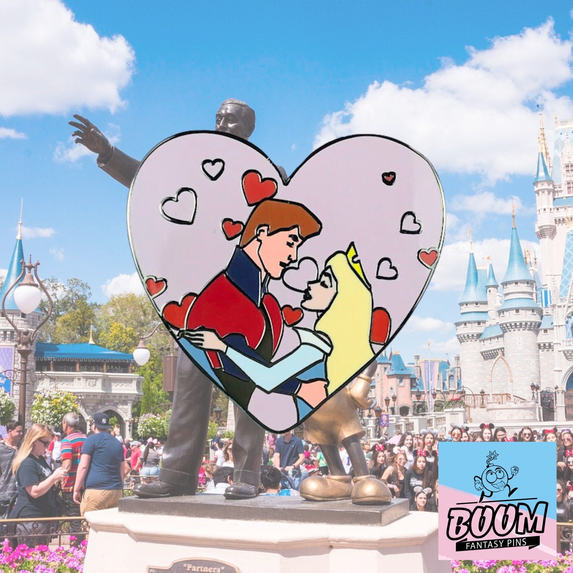 Pin – Princesa Aurora y Príncipe Felipe de La Bella Durmiente – Disney Fantasy