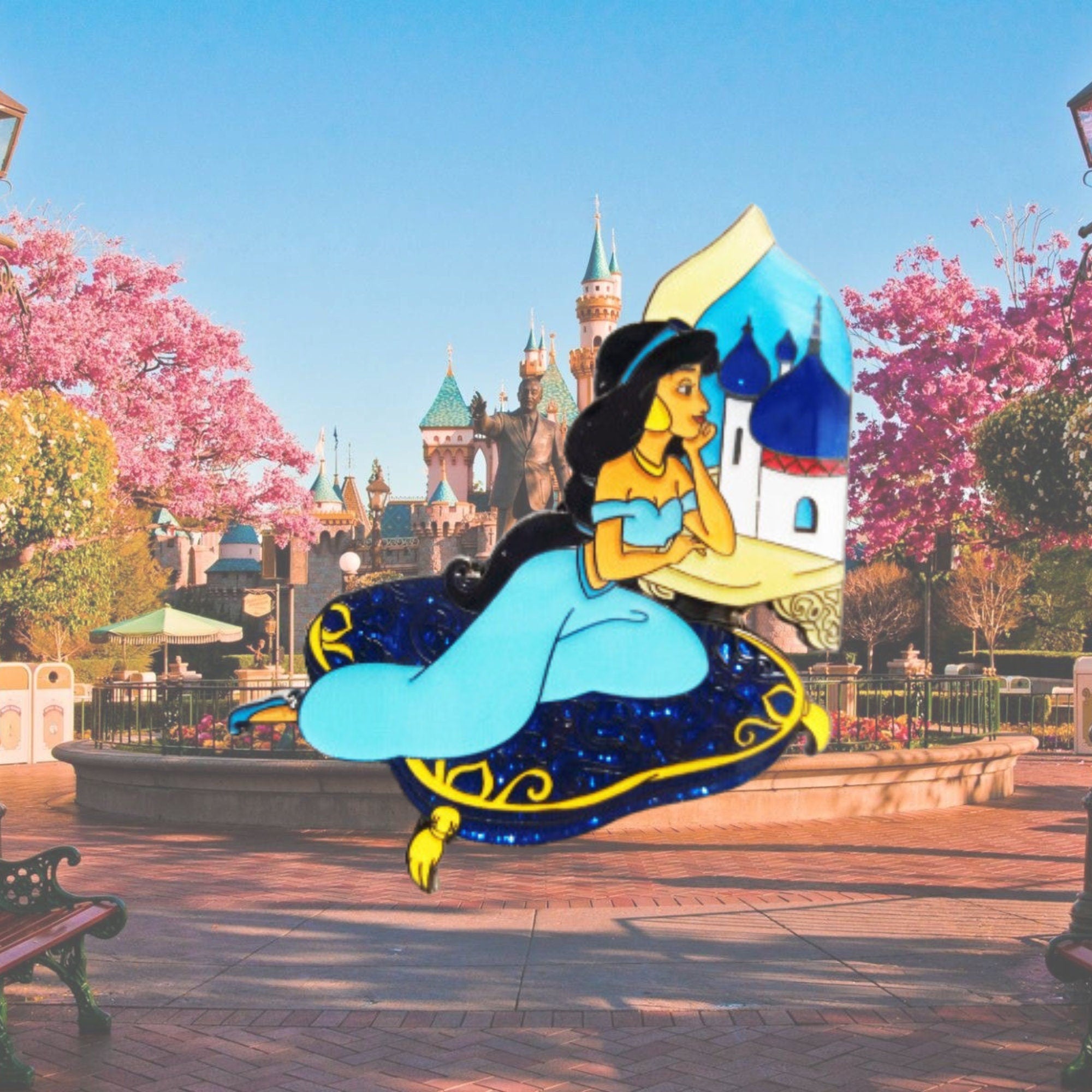 Pin – Princesa Jasmine de Aladdin – Disney Fantasy