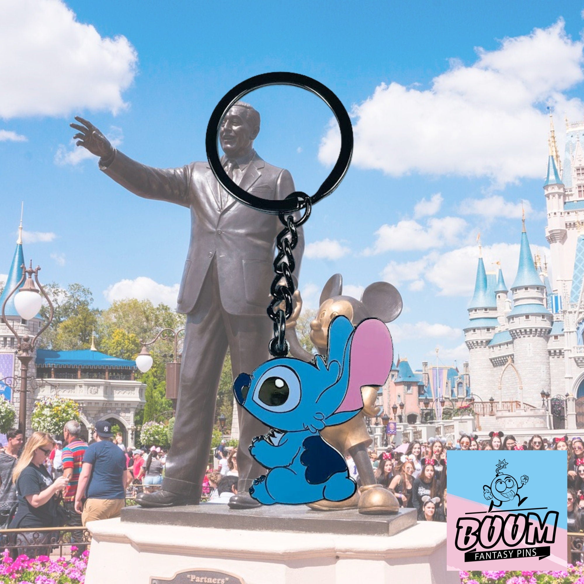 Porte-clés – Stitch Expérience 626 de Lilo &amp; Stitch – Disney Fantasy