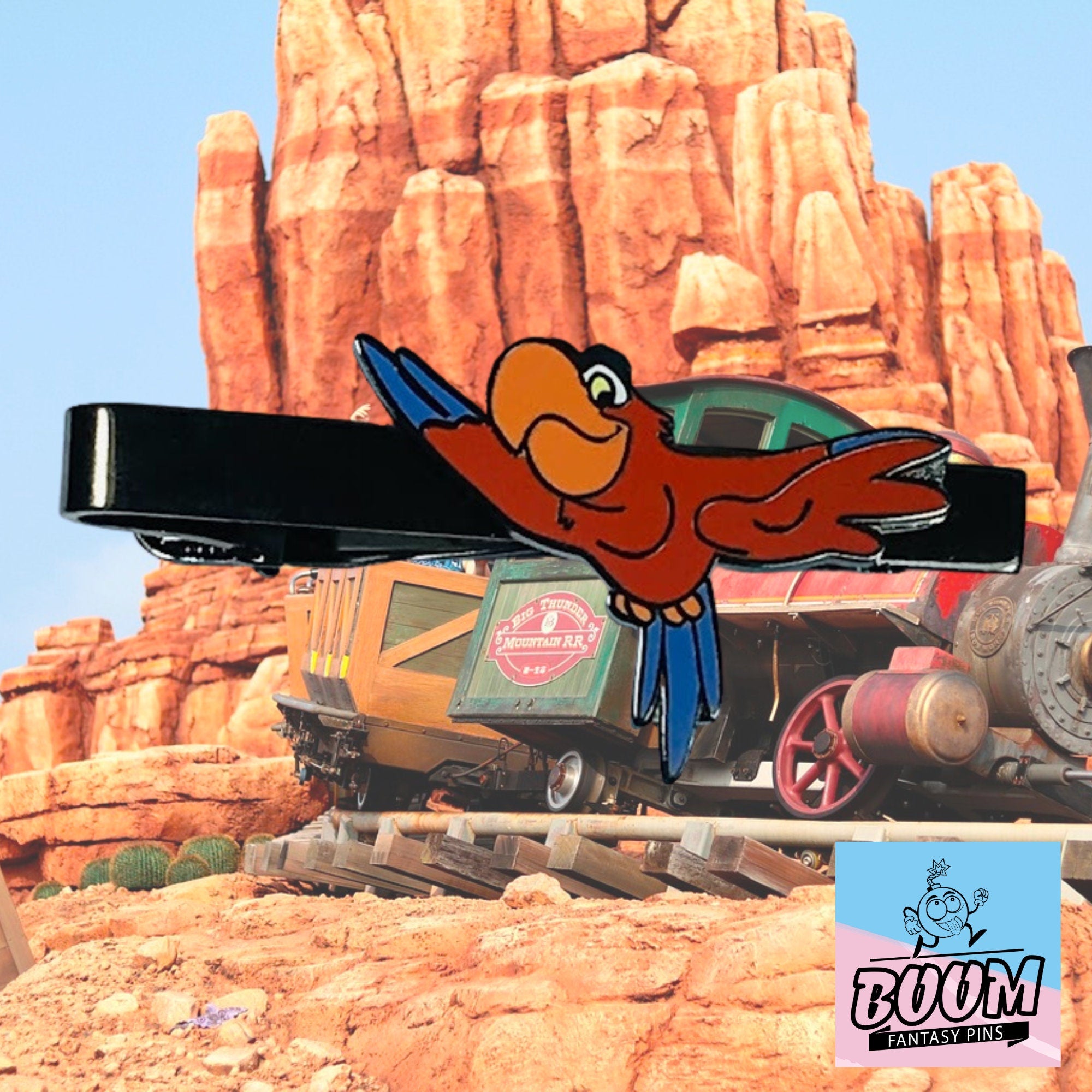 Pinza de corbata – Yago de Aladino – Disney Fantasy