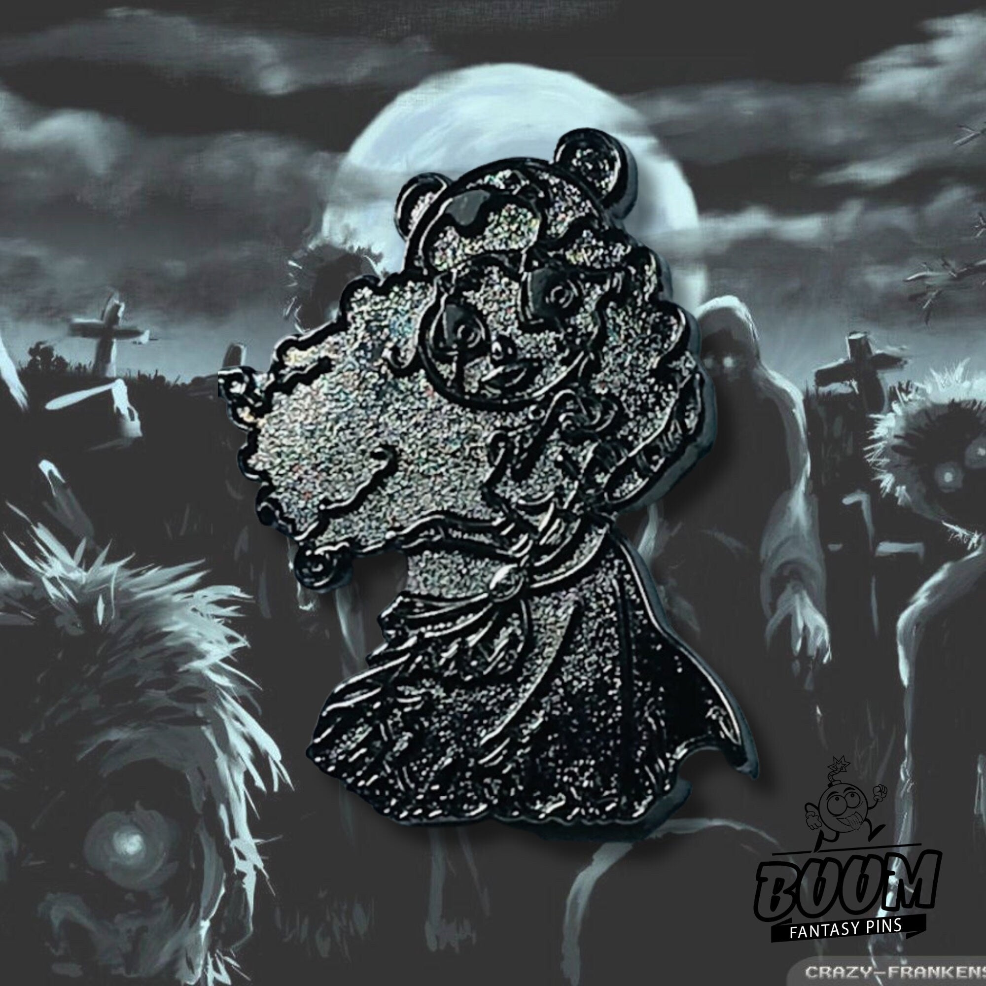 Pin's – Merida en zombie du film Rebelle – Disney Fantasy