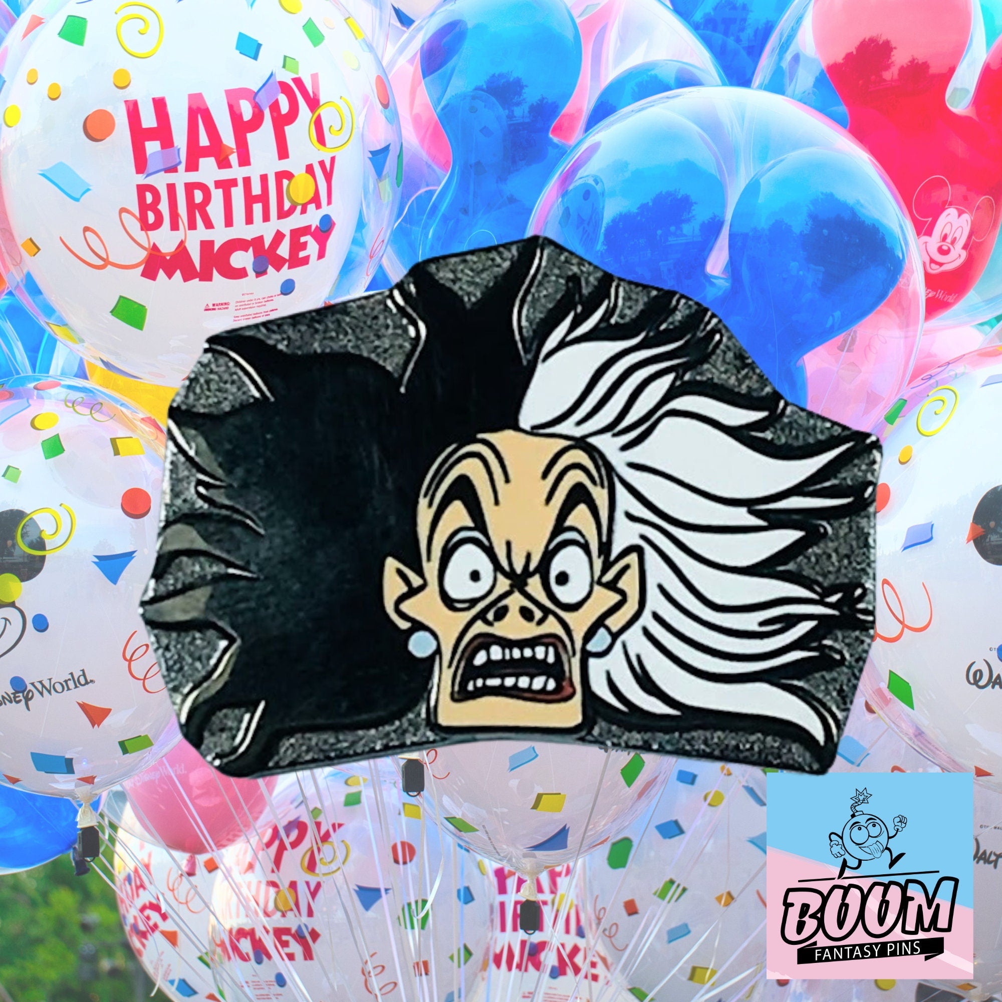 Pin's – Cruella De Vil des 101 Dalmatiens – Disney Fantasy