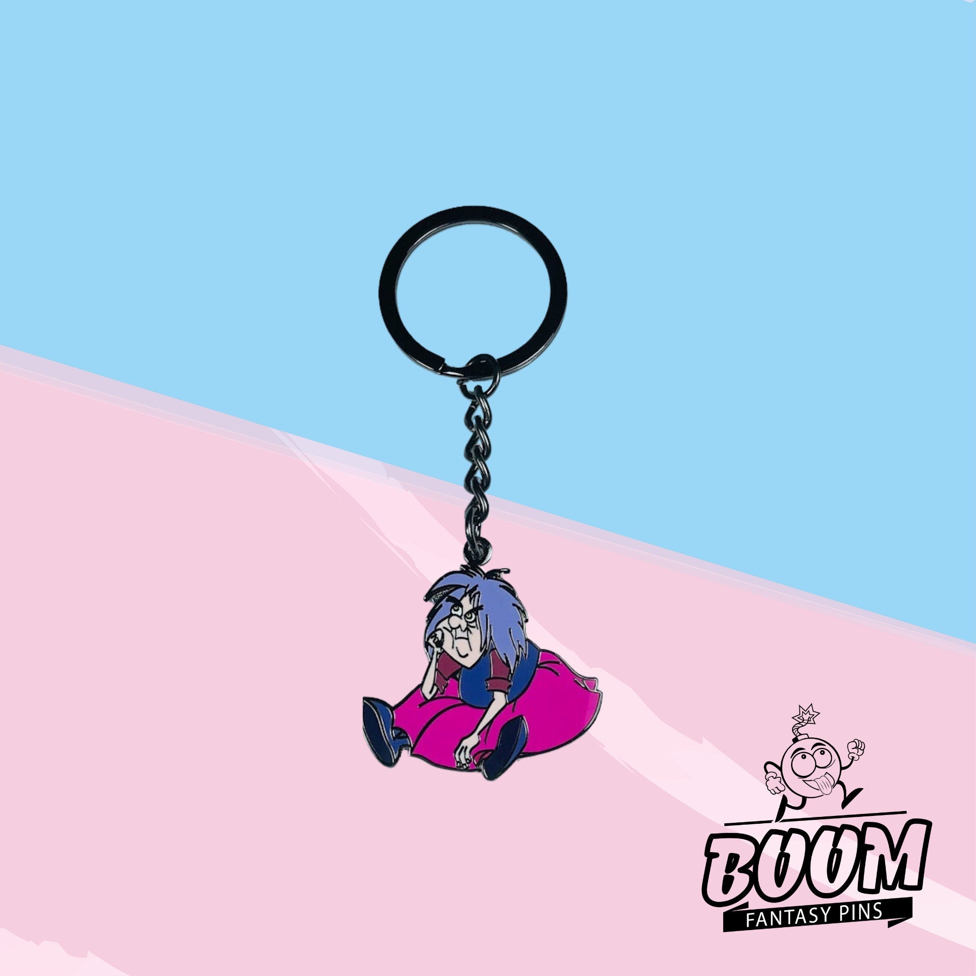 Porte-clés – Madame Mim du film Merlin l'Enchanteur – Disney Fantasy