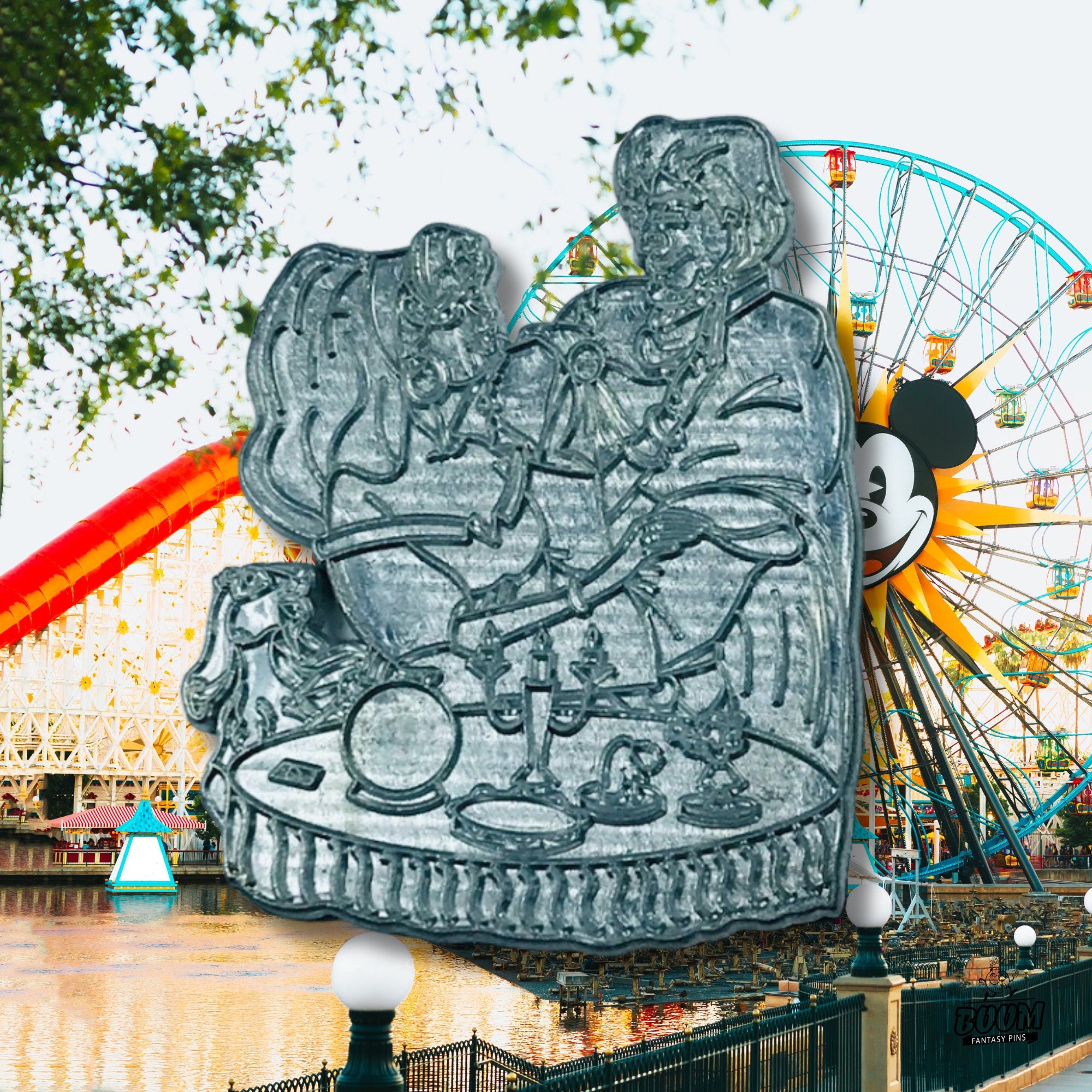 Pin – Esmeralda y Febo de El Jorobado de Notre Dame – Disney Fantasy