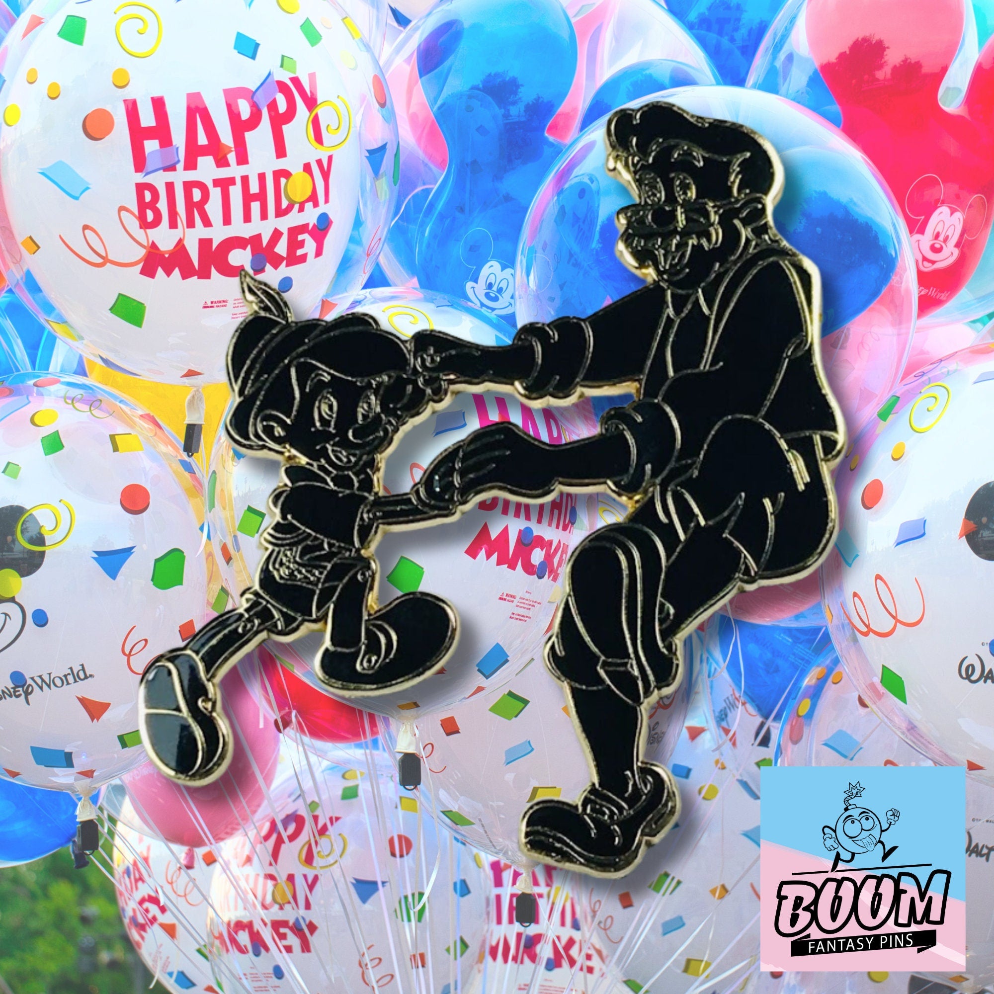 Pin's – Pinocchio et Geppetto de Pinocchio – Disney Fantasy