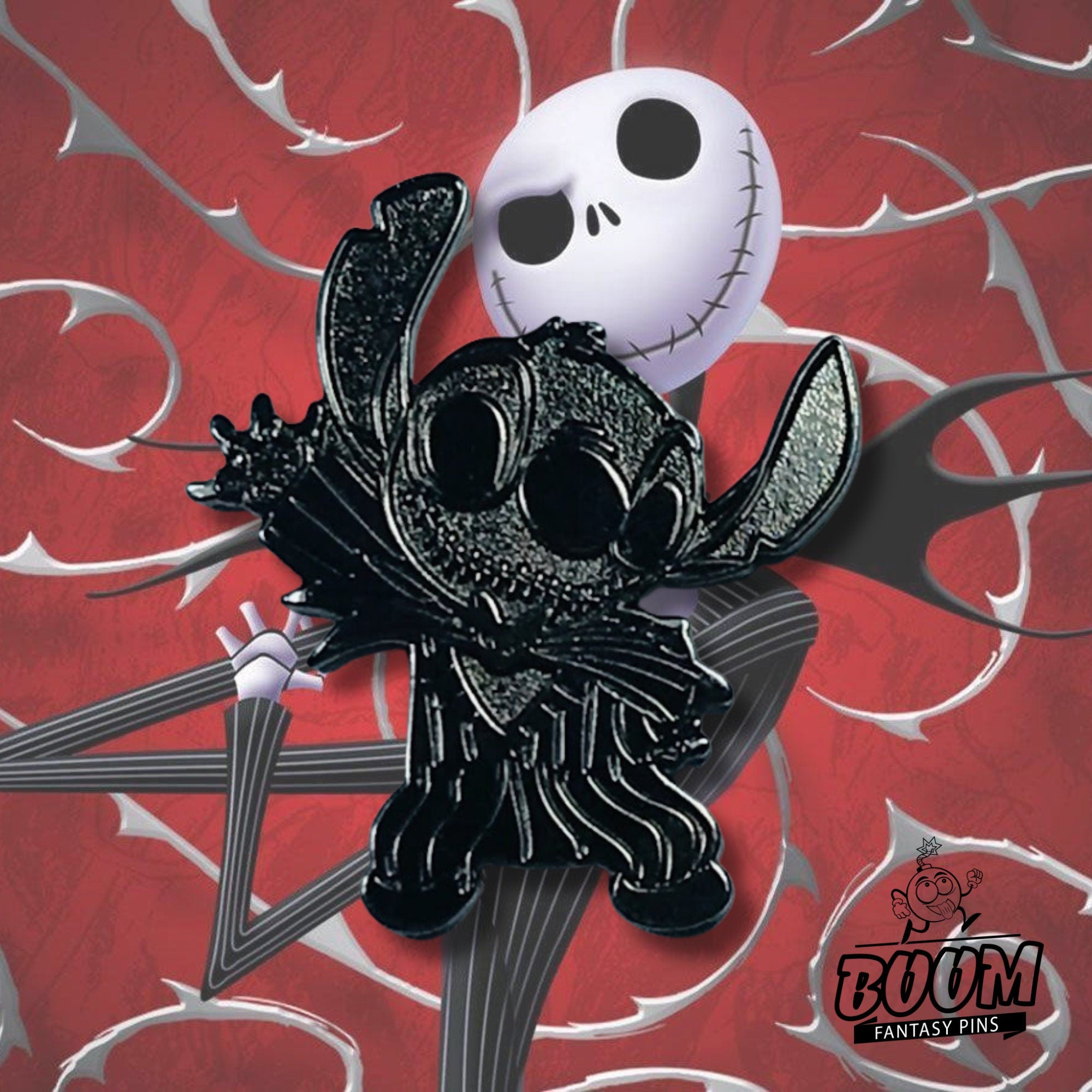 Épingle – Expérience 626 en Jack Skellington de Lilo &amp; Stitch – Disney Fantasy