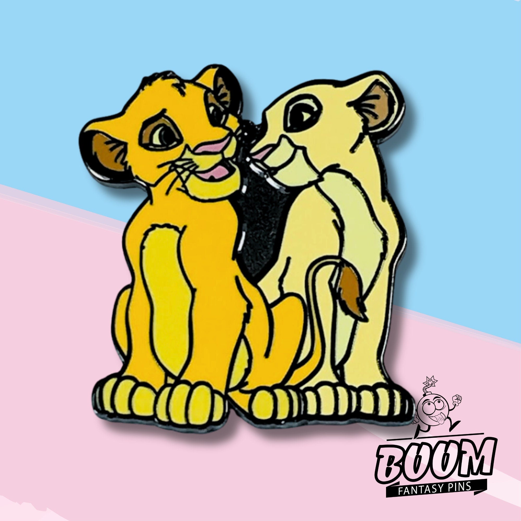 Pin – Simba y Nala de El Rey León – Disney Fantasy