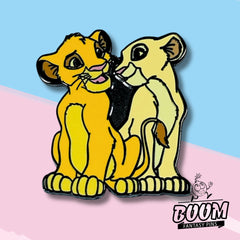 Pin – Simba y Nala de El Rey León – Disney Fantasy