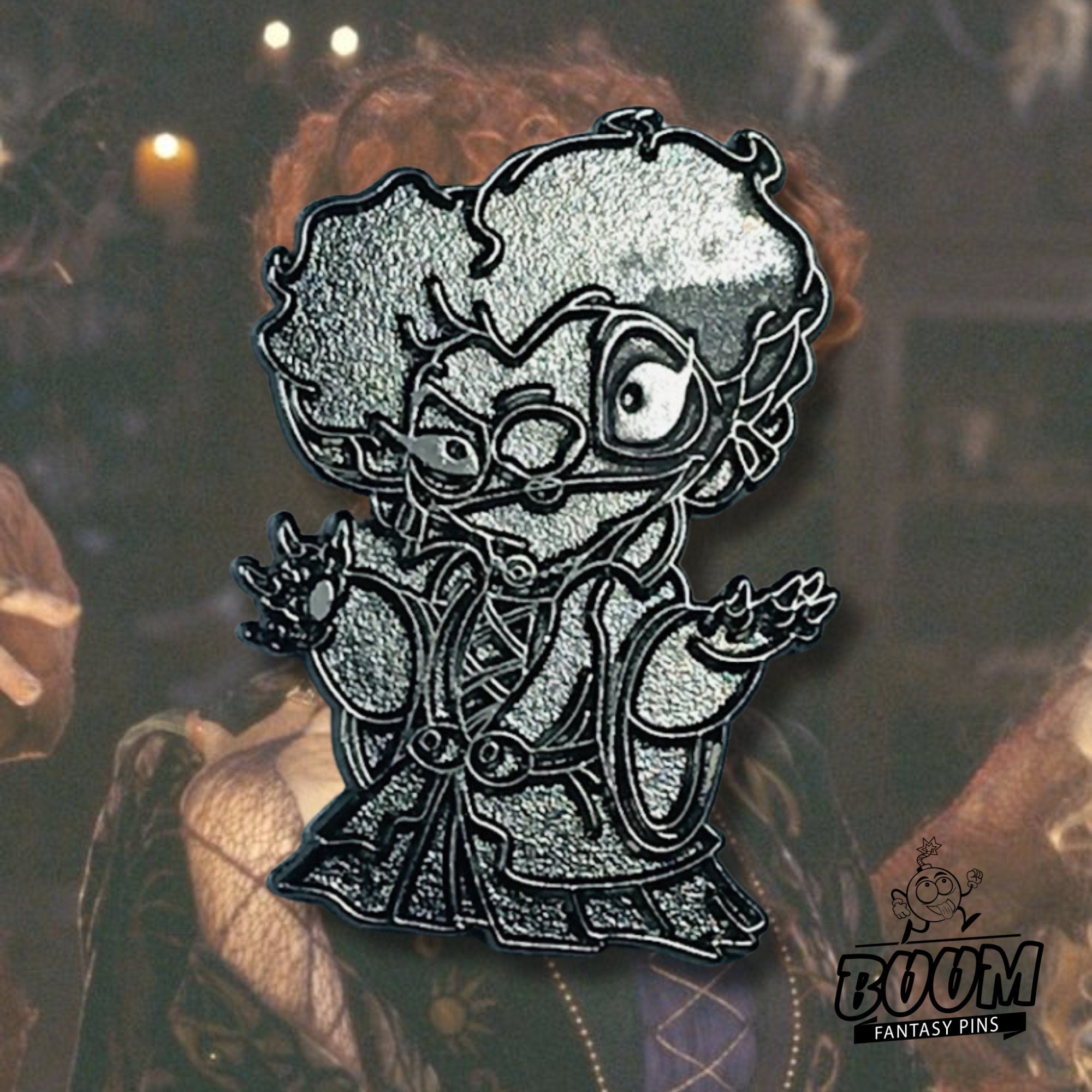 Pin's – Stitch en Winifred Sanderson de Lilo &amp; Stitch – Disney Fantasy