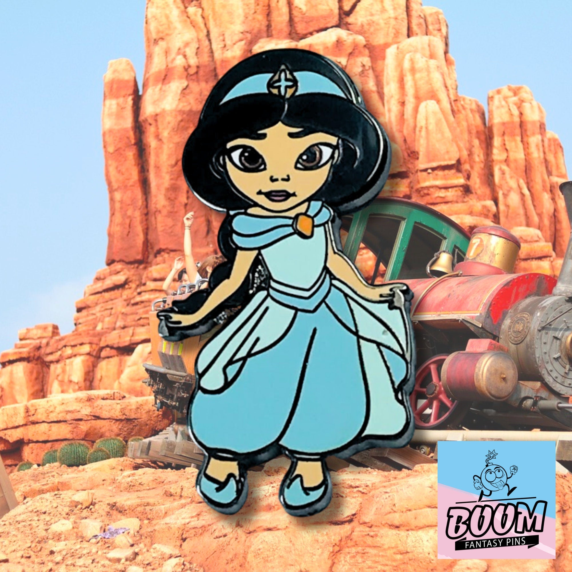 Pin's – Princesse Jasmine d'Aladdin – Disney Fantasy
