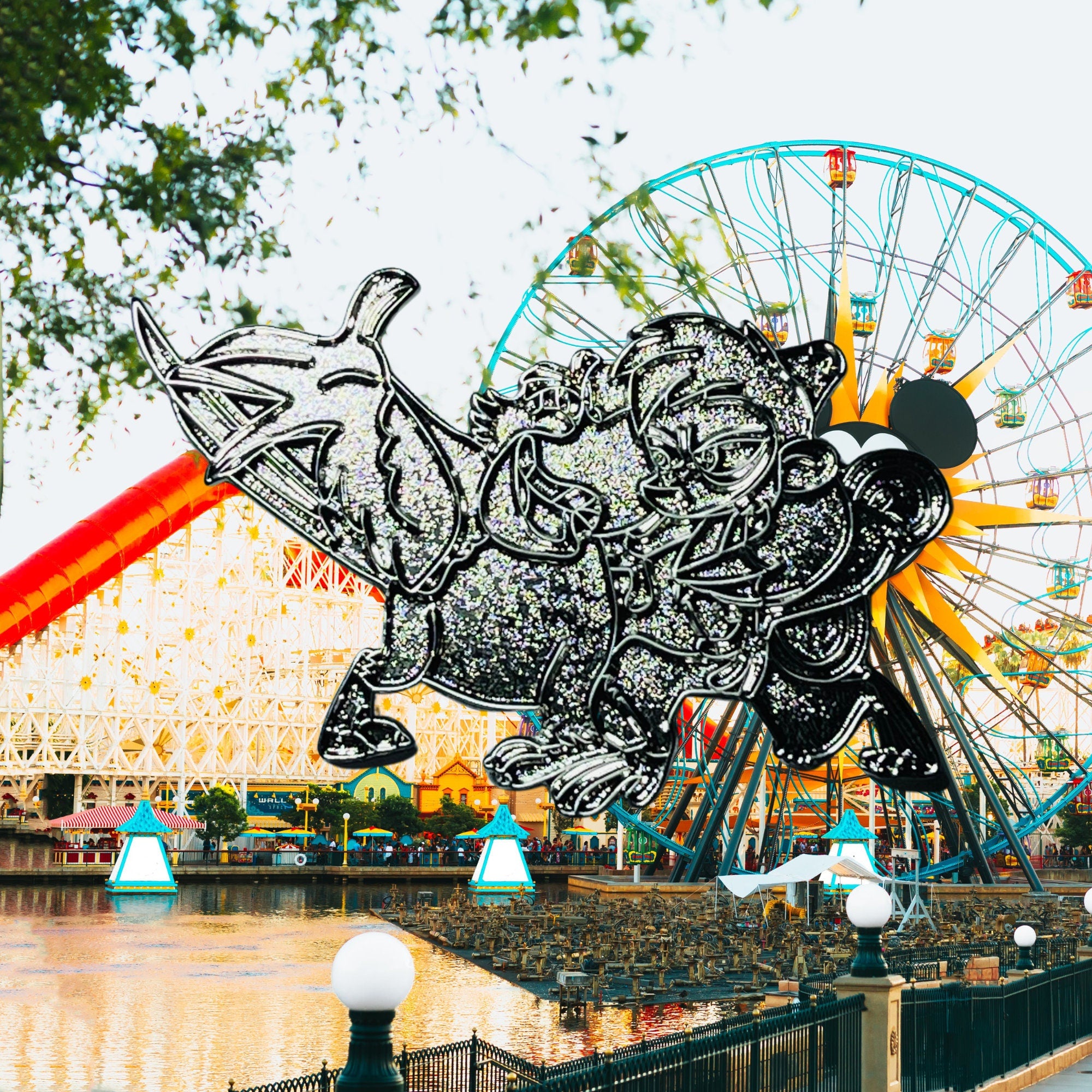 Pin's – Abu et Iago d'Aladdin – Disney Fantasy