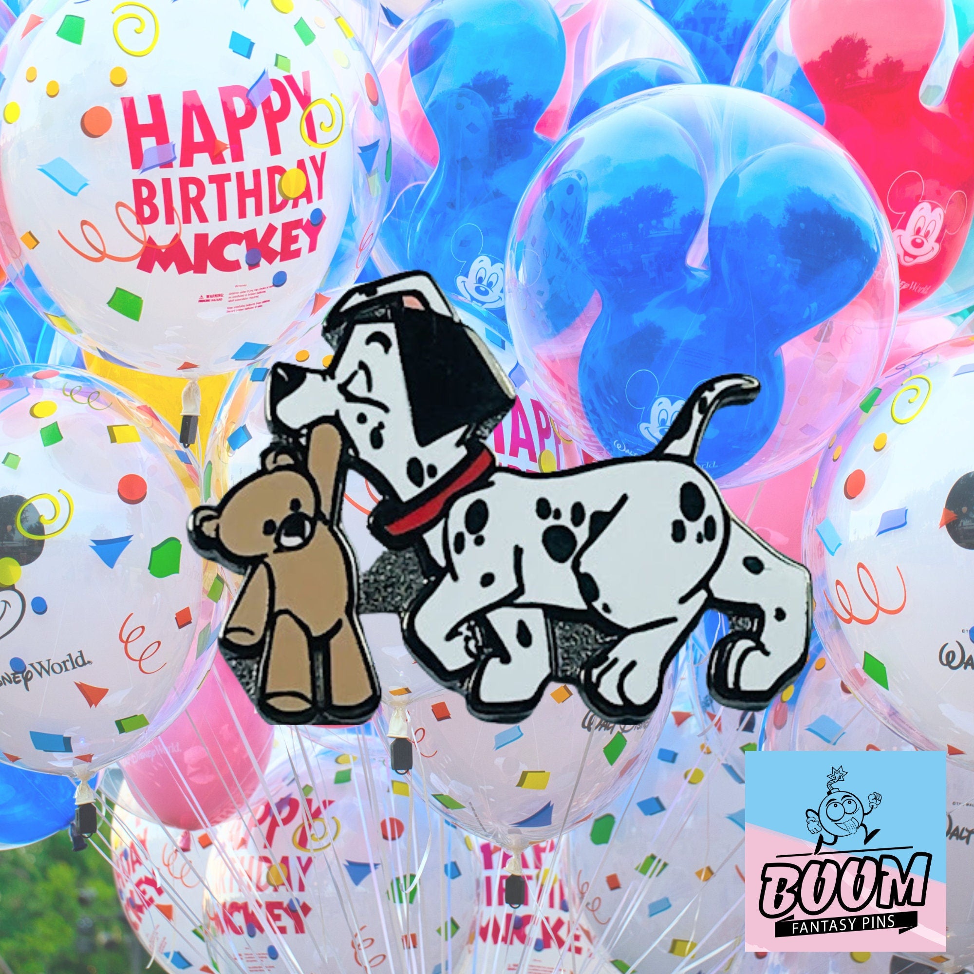 Pin – Patch y Teddy de 101 Dálmatas – Disney Fantasy