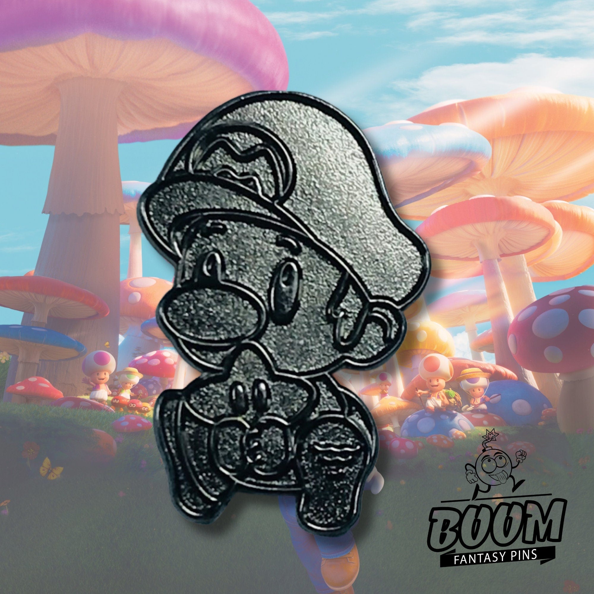 Pin – Mario de Super Mario Bros – Franquicia de Nintendo