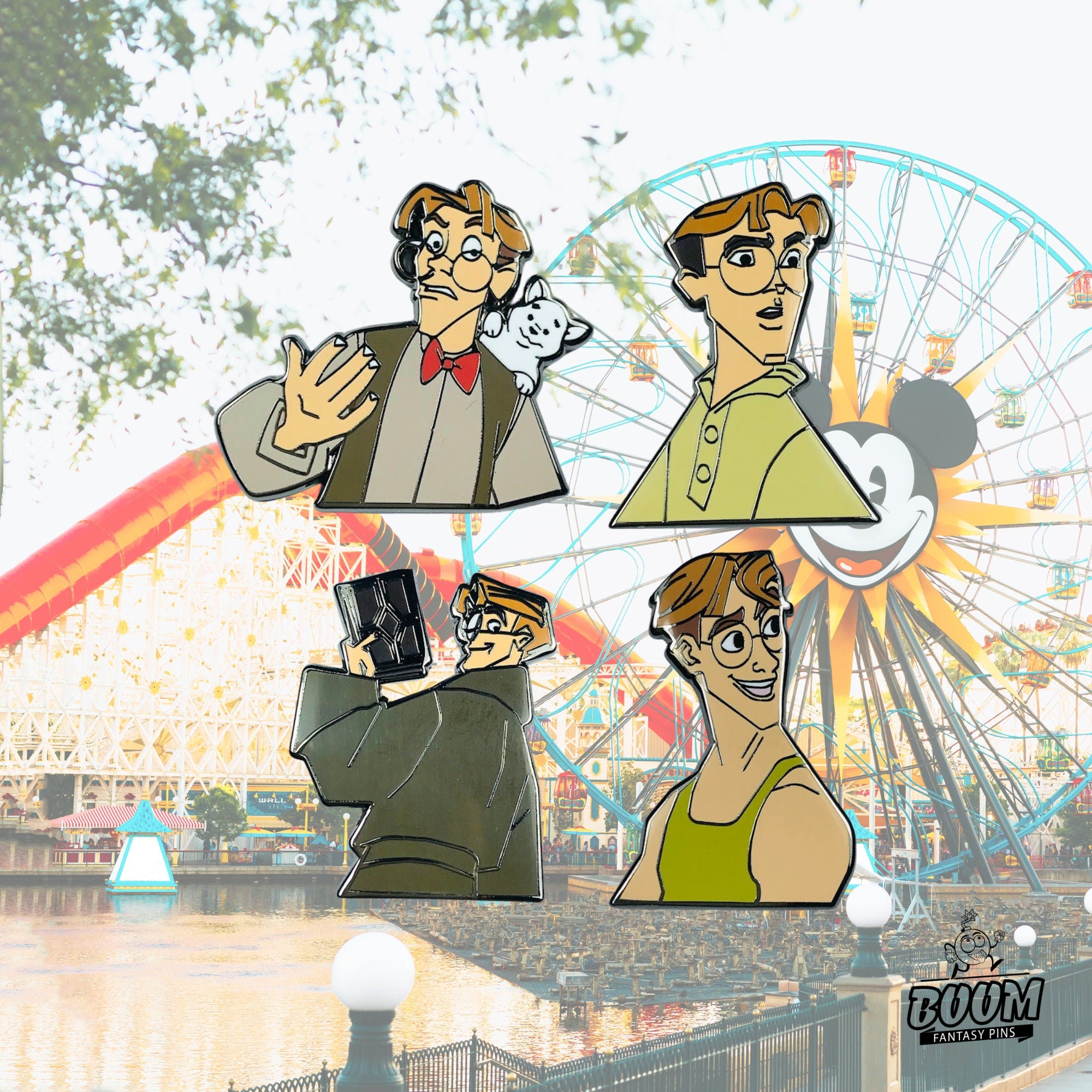 Pin – Milo Thatch from Atlantis The Lost Empire – Disney Fantasy