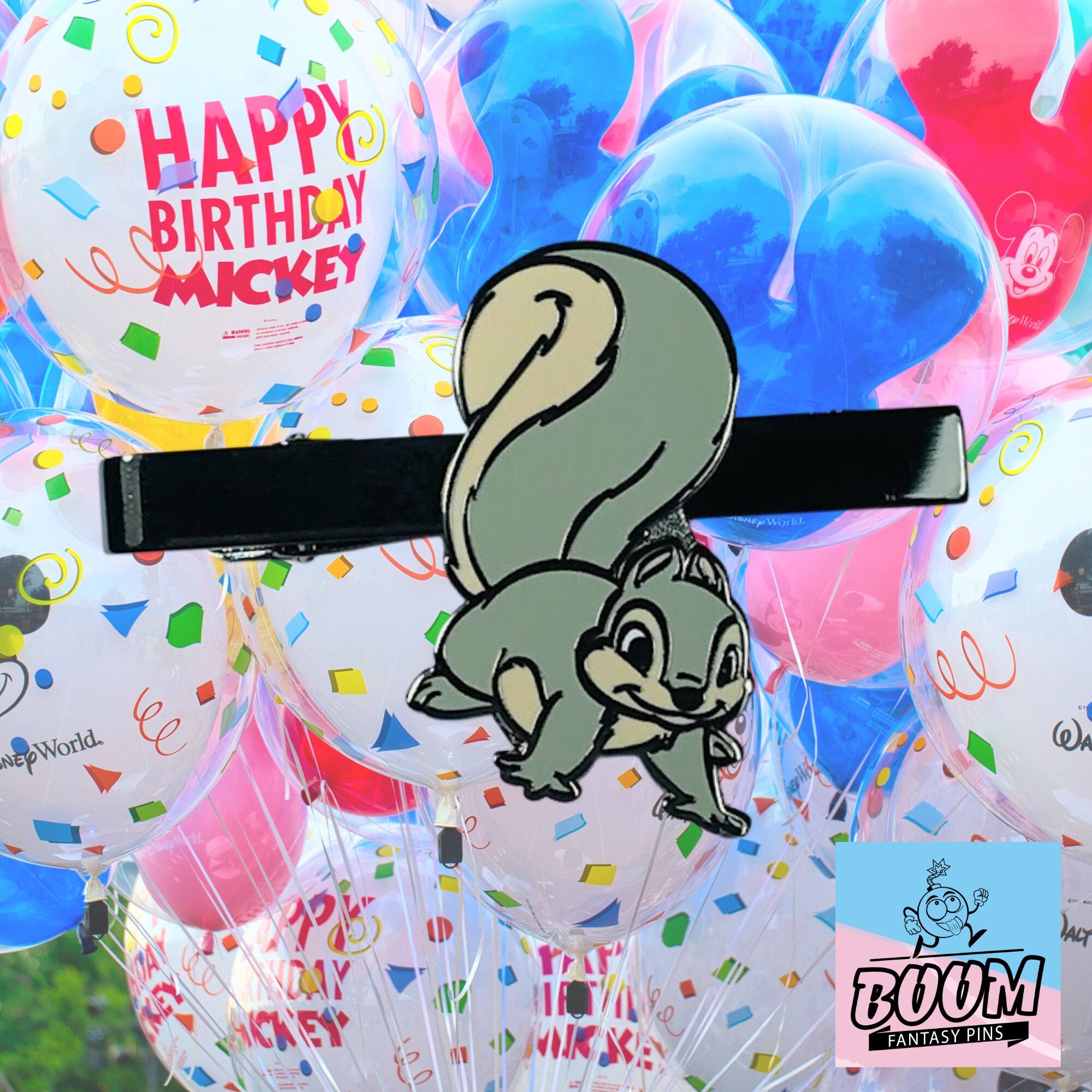 Pinza de corbata – Ardilla gris de Bambi – Disney Fantasy