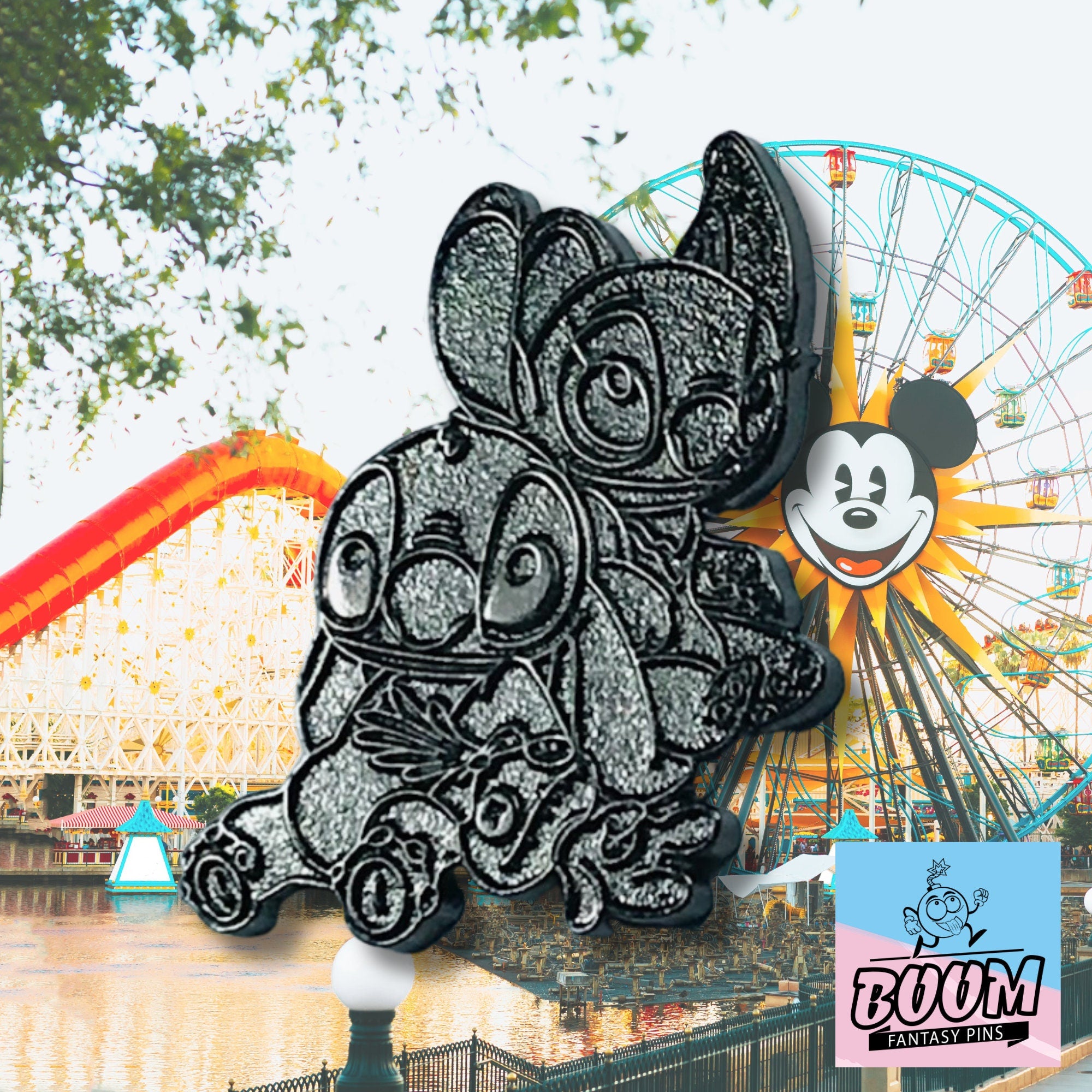 Pin's – Stitch et Angel de Lilo &amp; Stitch – Disney Fantasy