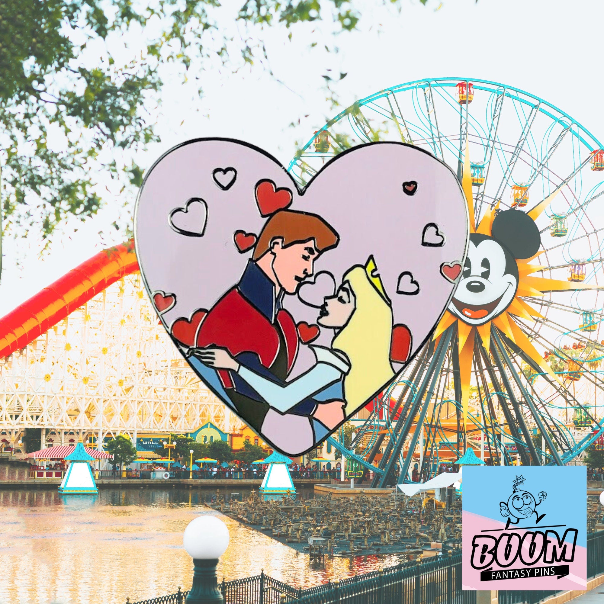 Pin – Princesa Aurora y Príncipe Felipe de La Bella Durmiente – Disney Fantasy